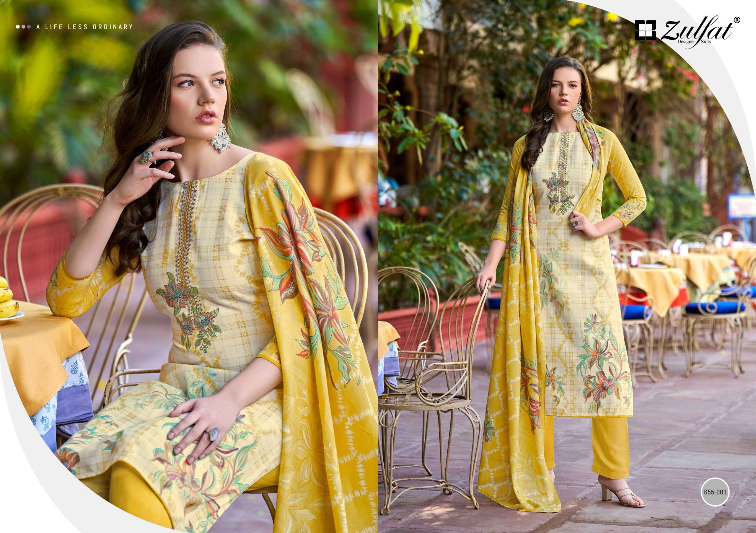ZULFAT DESIGNER SUITS NOOR VOL 2 