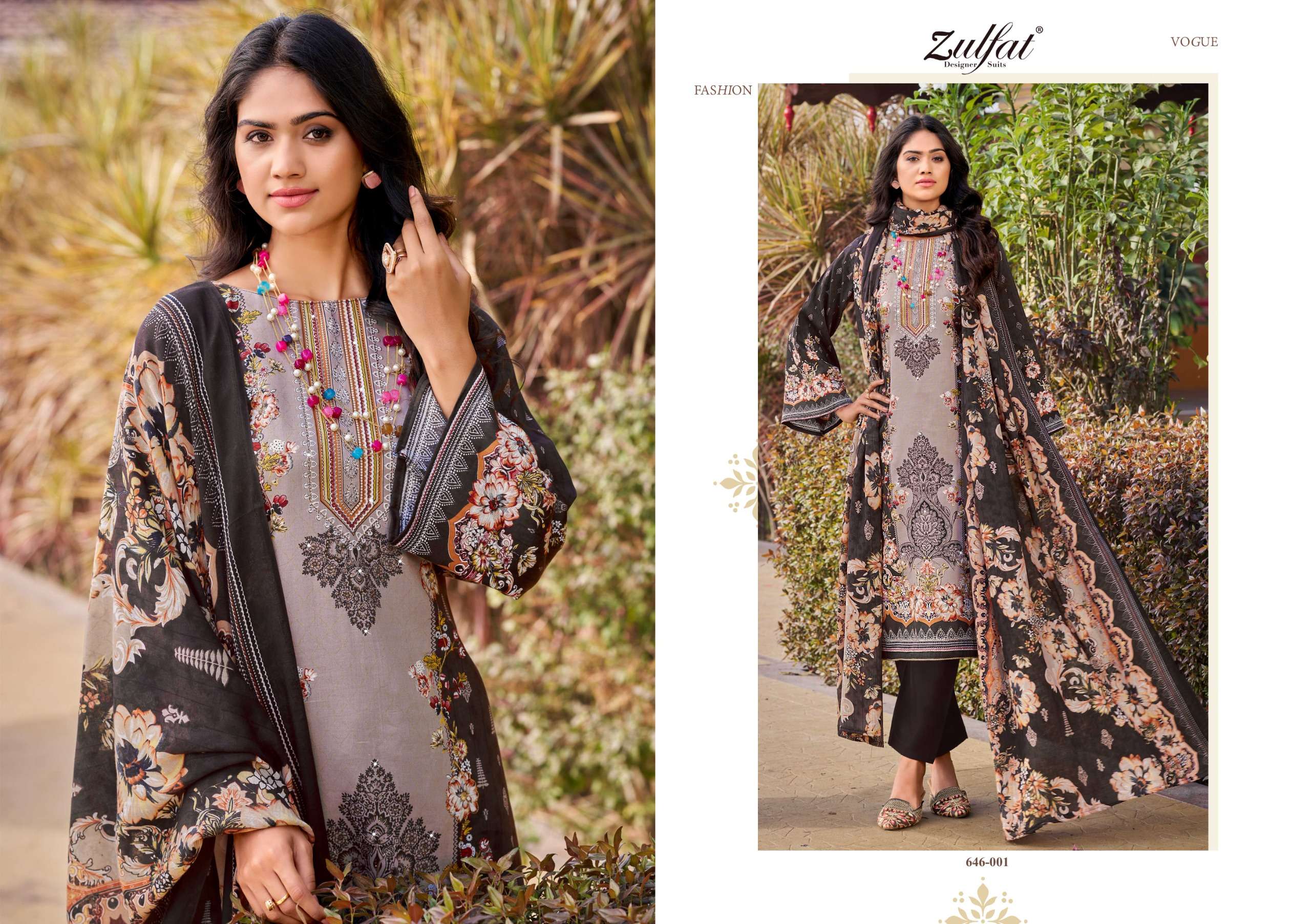 ZULFAT DESIGNER SUITS RAABTA VOL 6