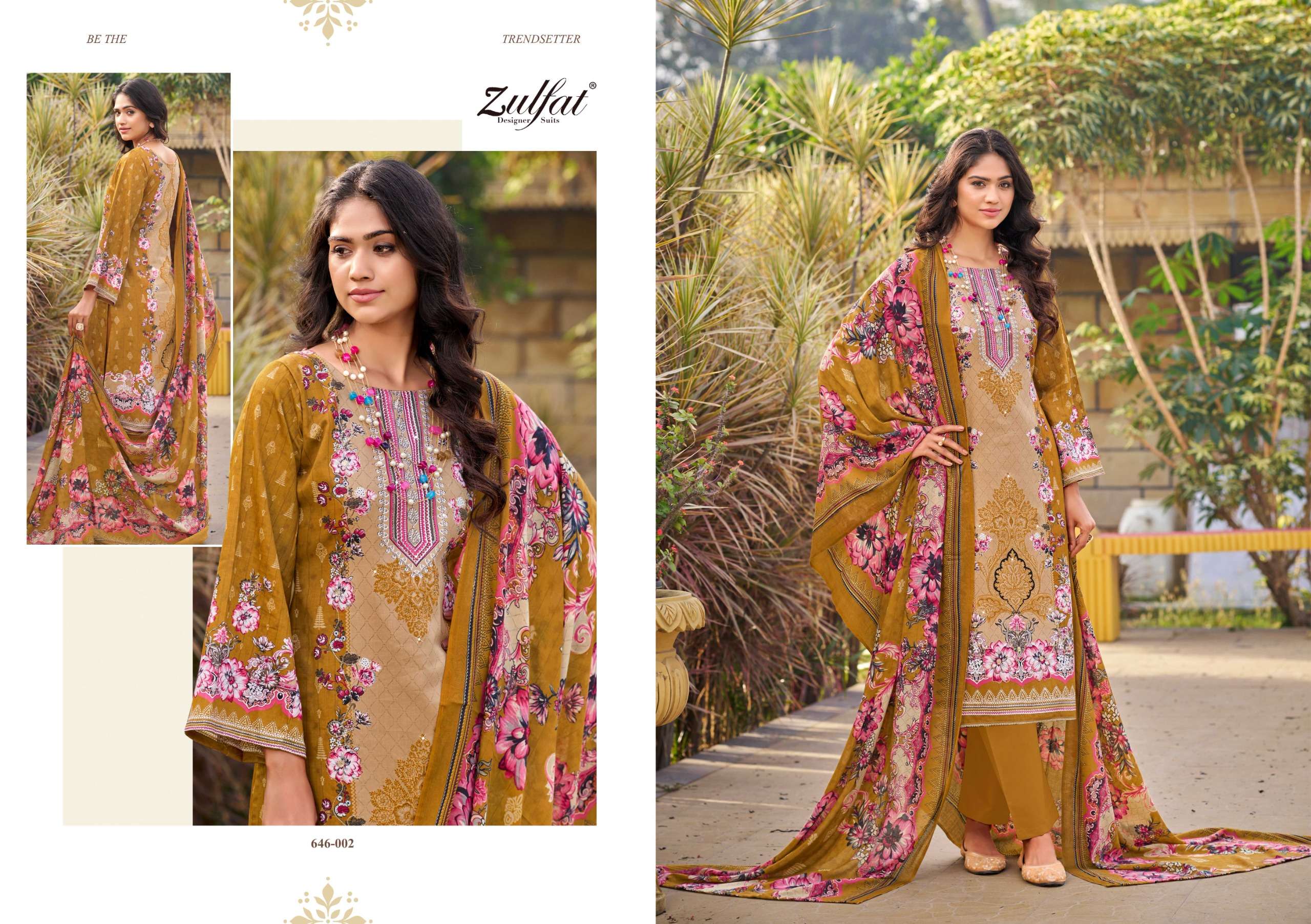 ZULFAT DESIGNER SUITS RAABTA VOL 6