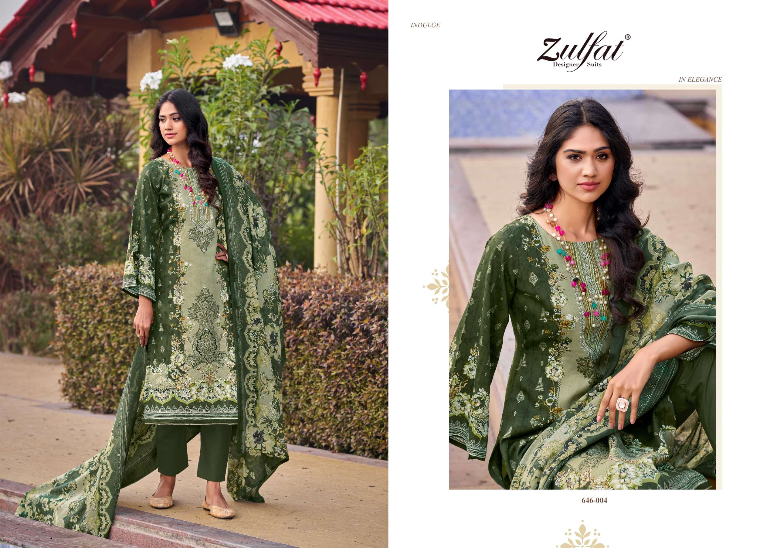 ZULFAT DESIGNER SUITS RAABTA VOL 6
