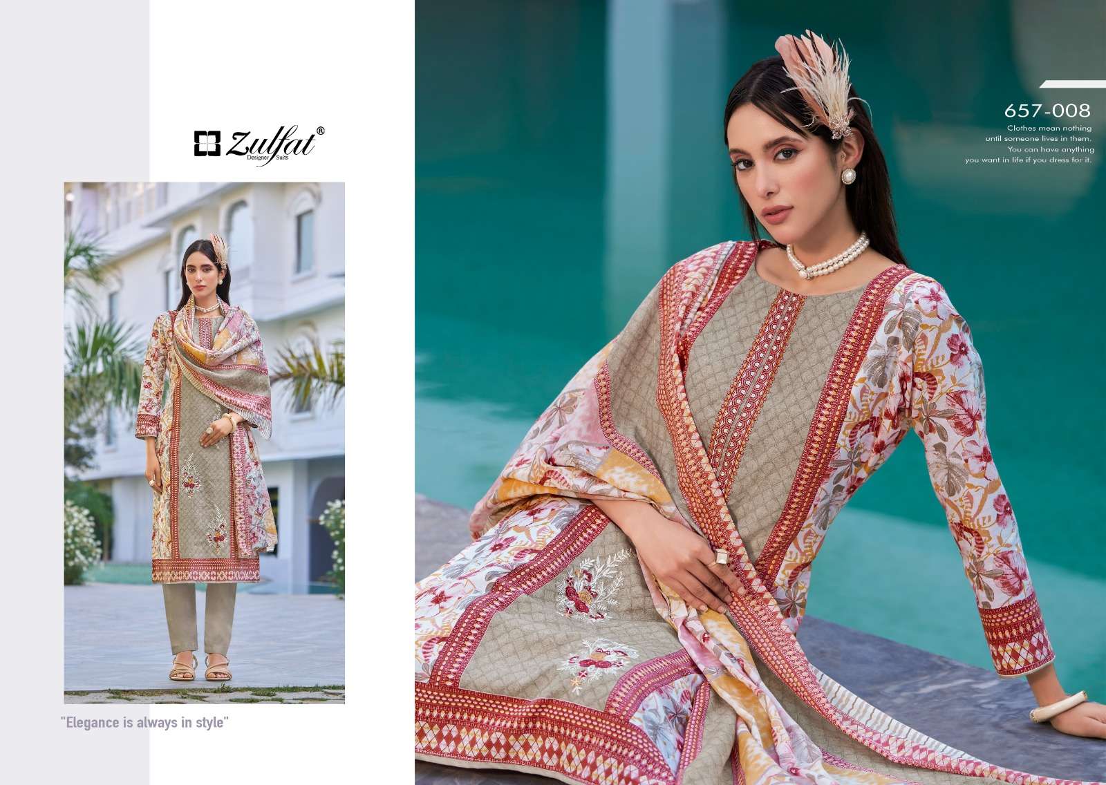 ZULFAT DESIGNER SUITS VENISHA