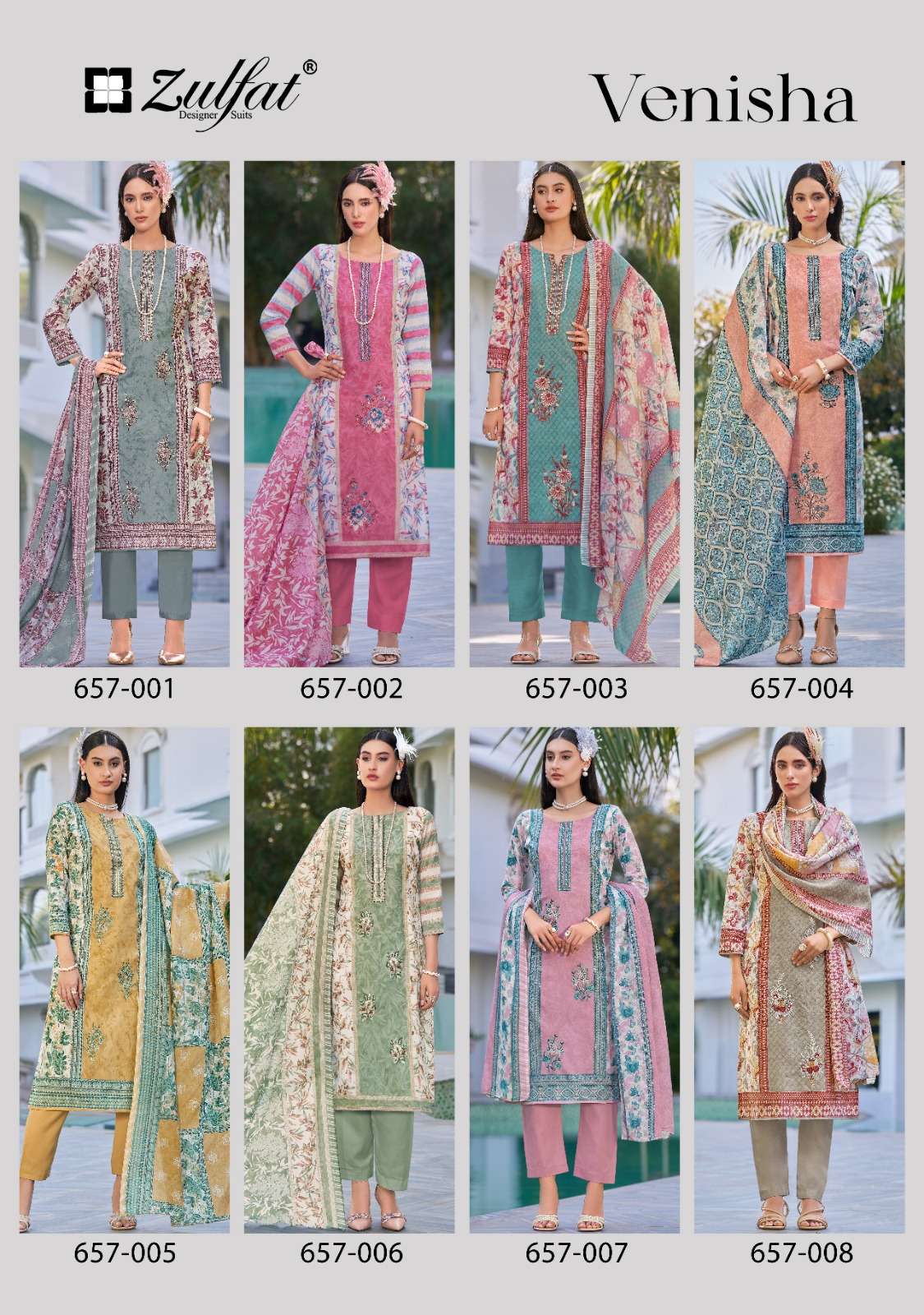 ZULFAT DESIGNER SUITS VENISHA