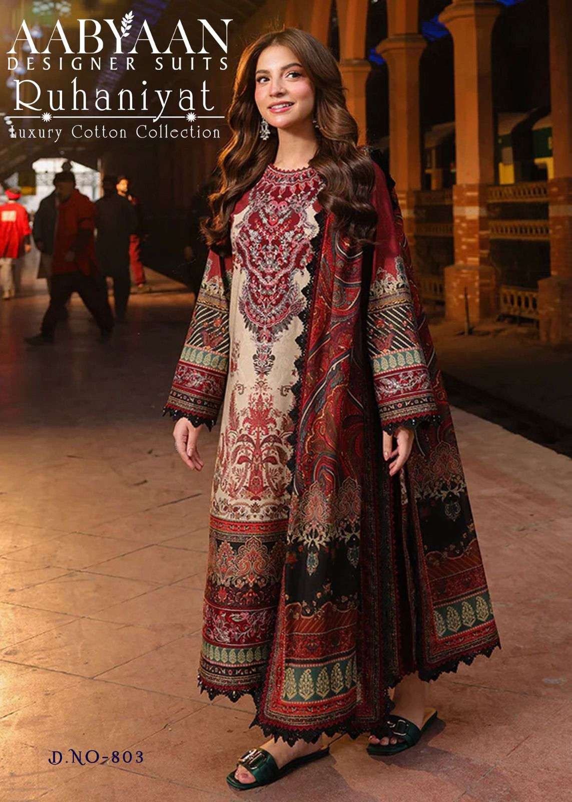 AABYAAN DESIGNER SUIT RUHANIYAT VOL 8