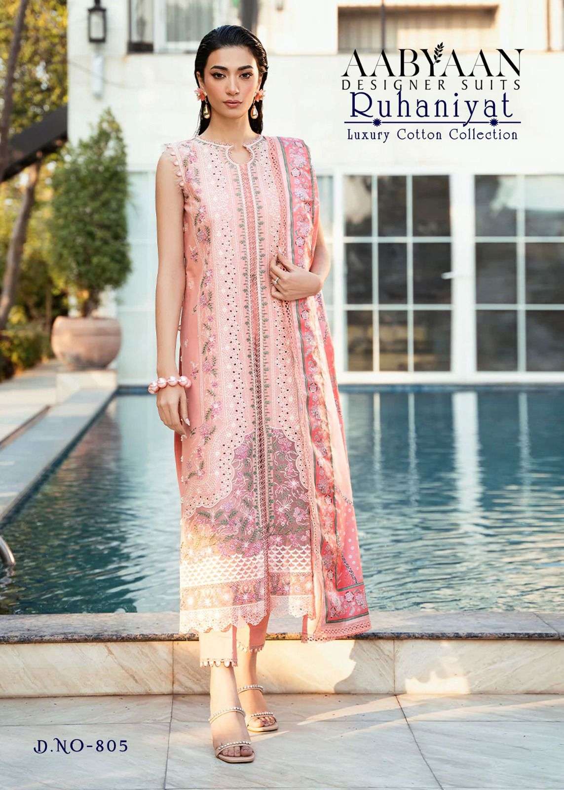 AABYAAN DESIGNER SUIT RUHANIYAT VOL 8
