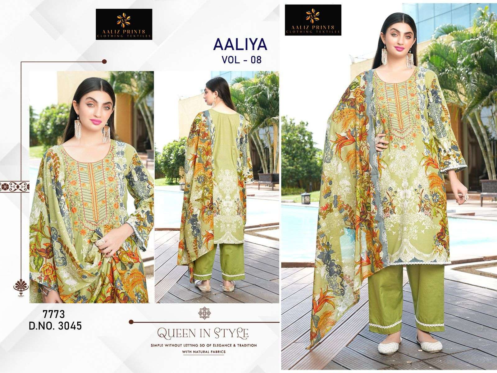 AALIZ PRINTS AALIYA VOL 8 