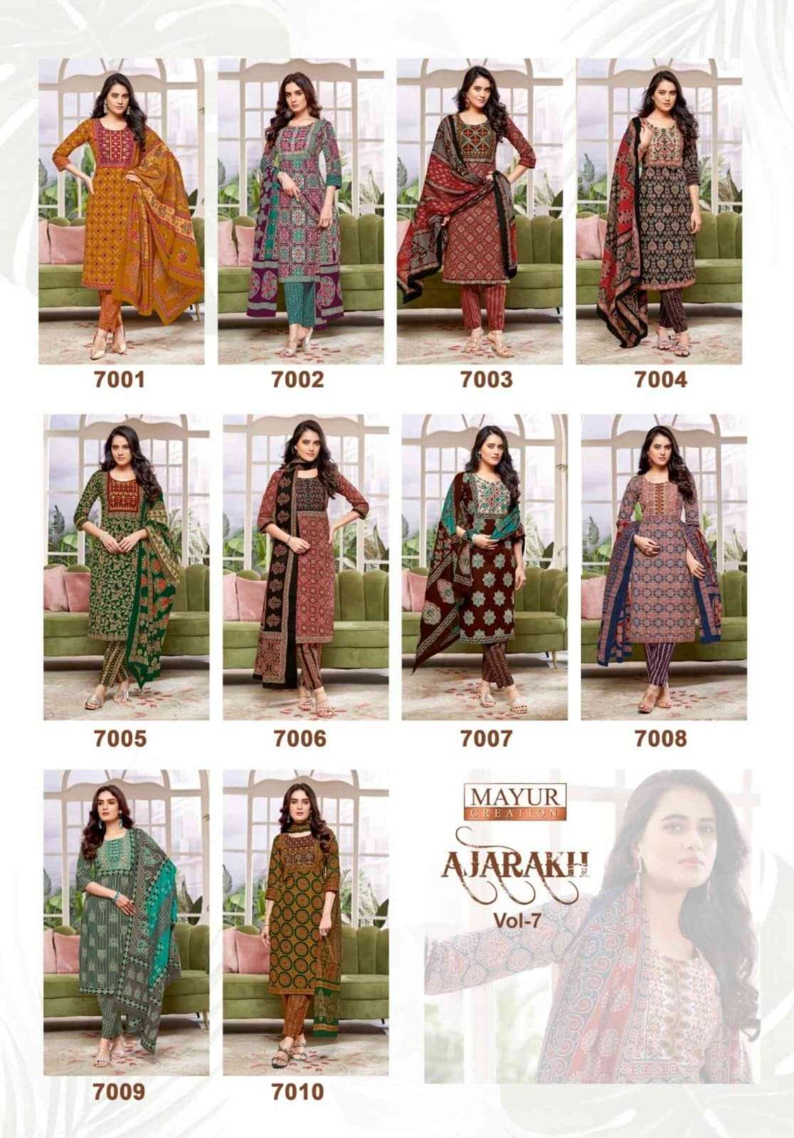 AJARAKH VOL 7 READY MADE COLLECTION