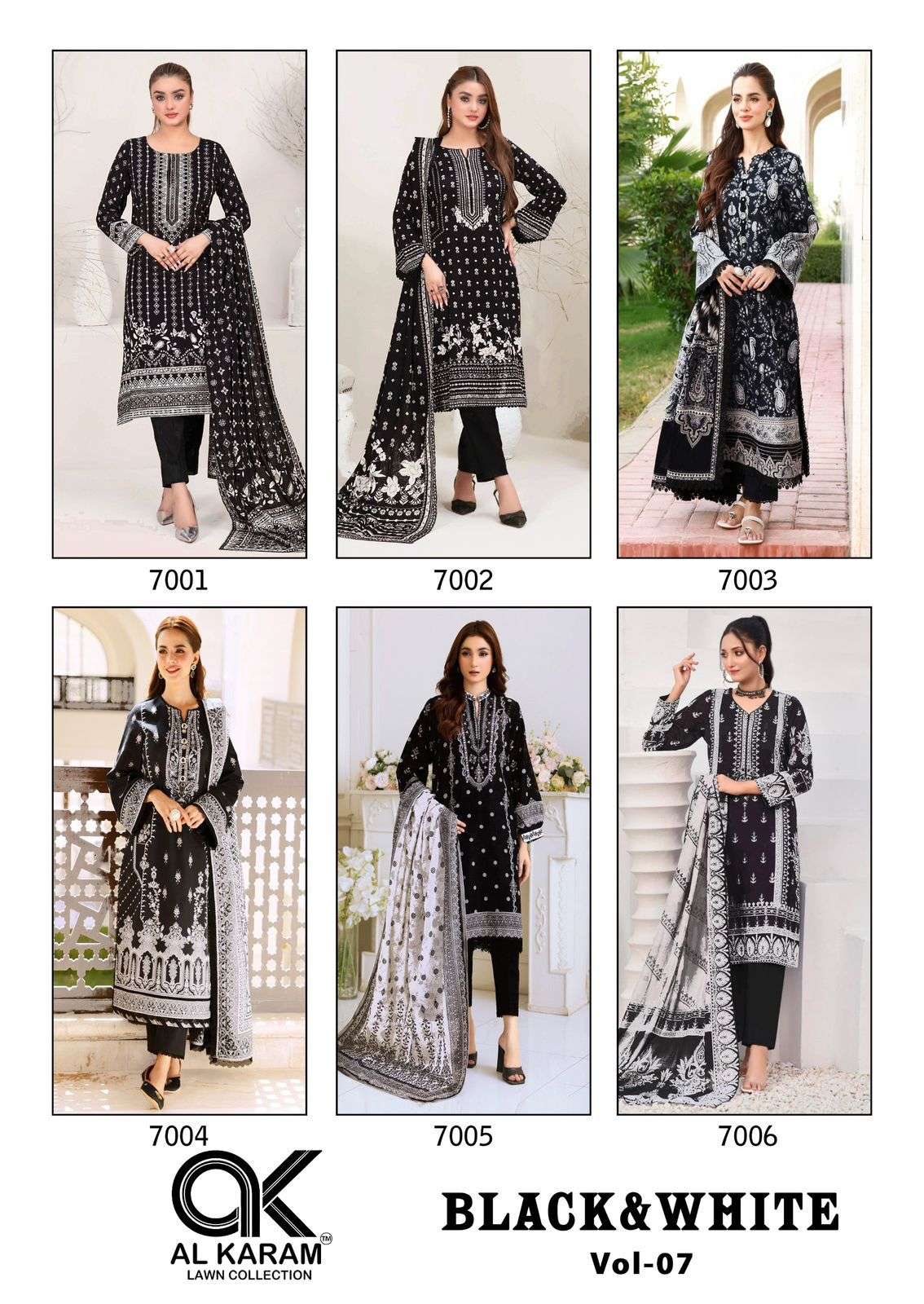 AL KARAM BLACK AND WHITE VOL 7