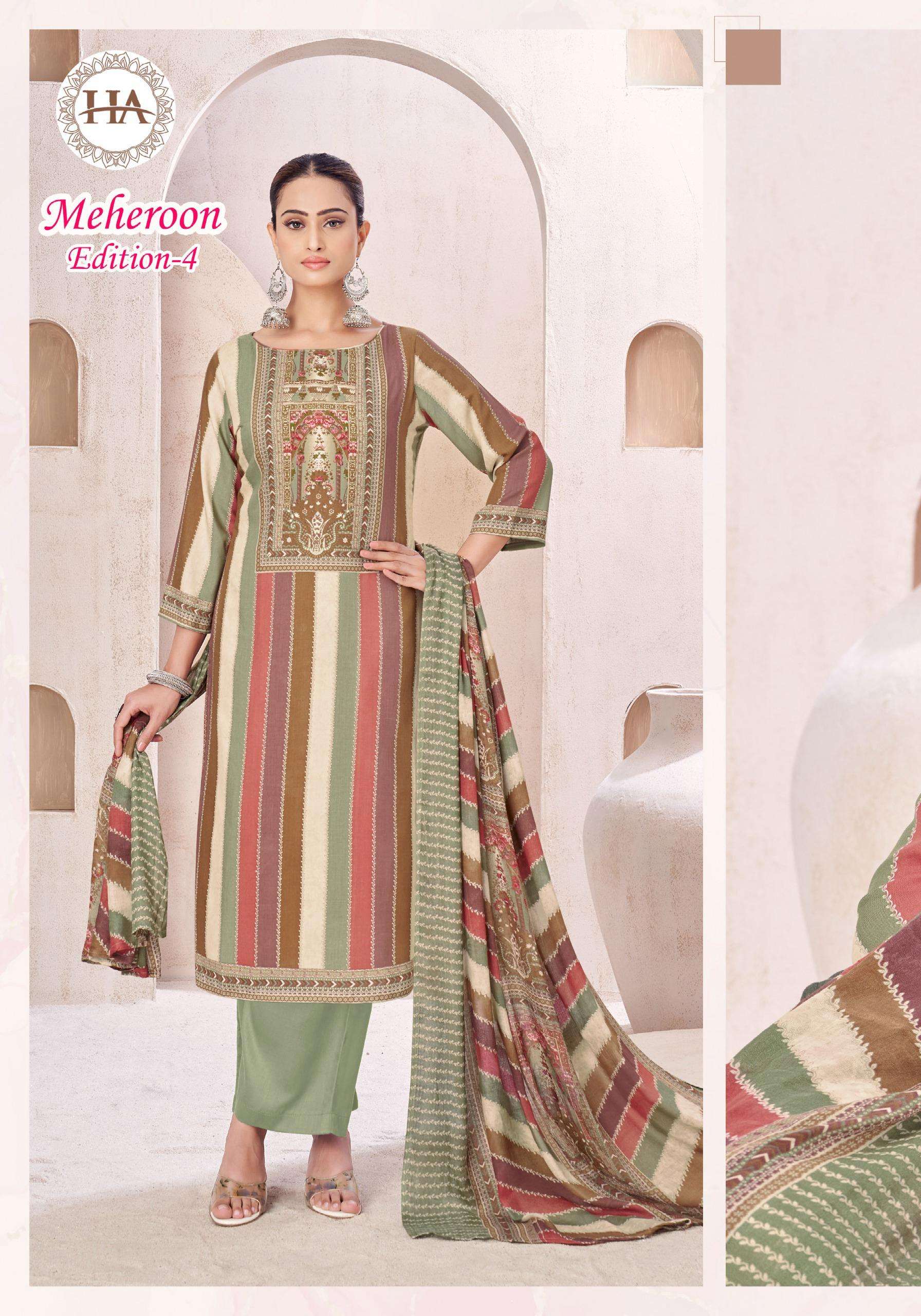 ALOK SUITS MEHEROON EDITION VOL 4