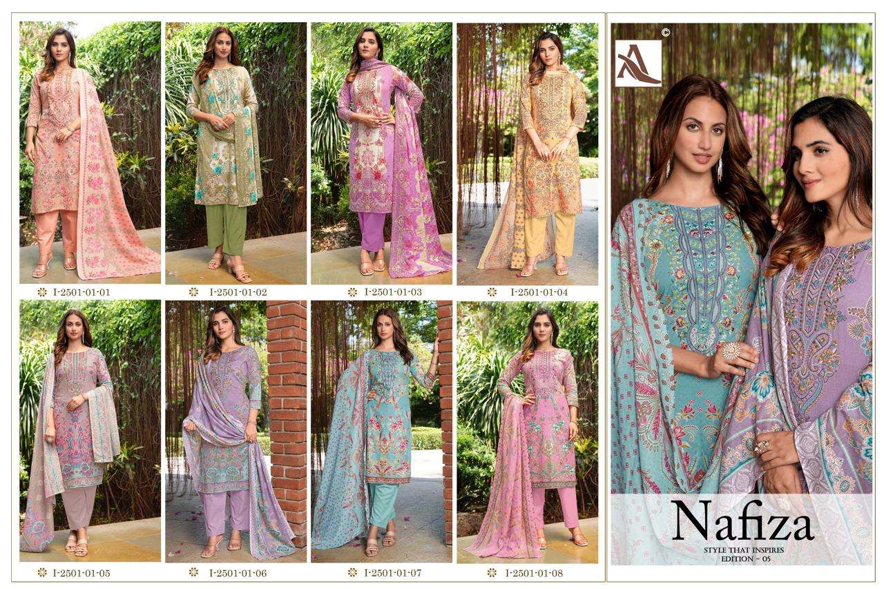 ALOK SUITS NAFIZA VOL 5 