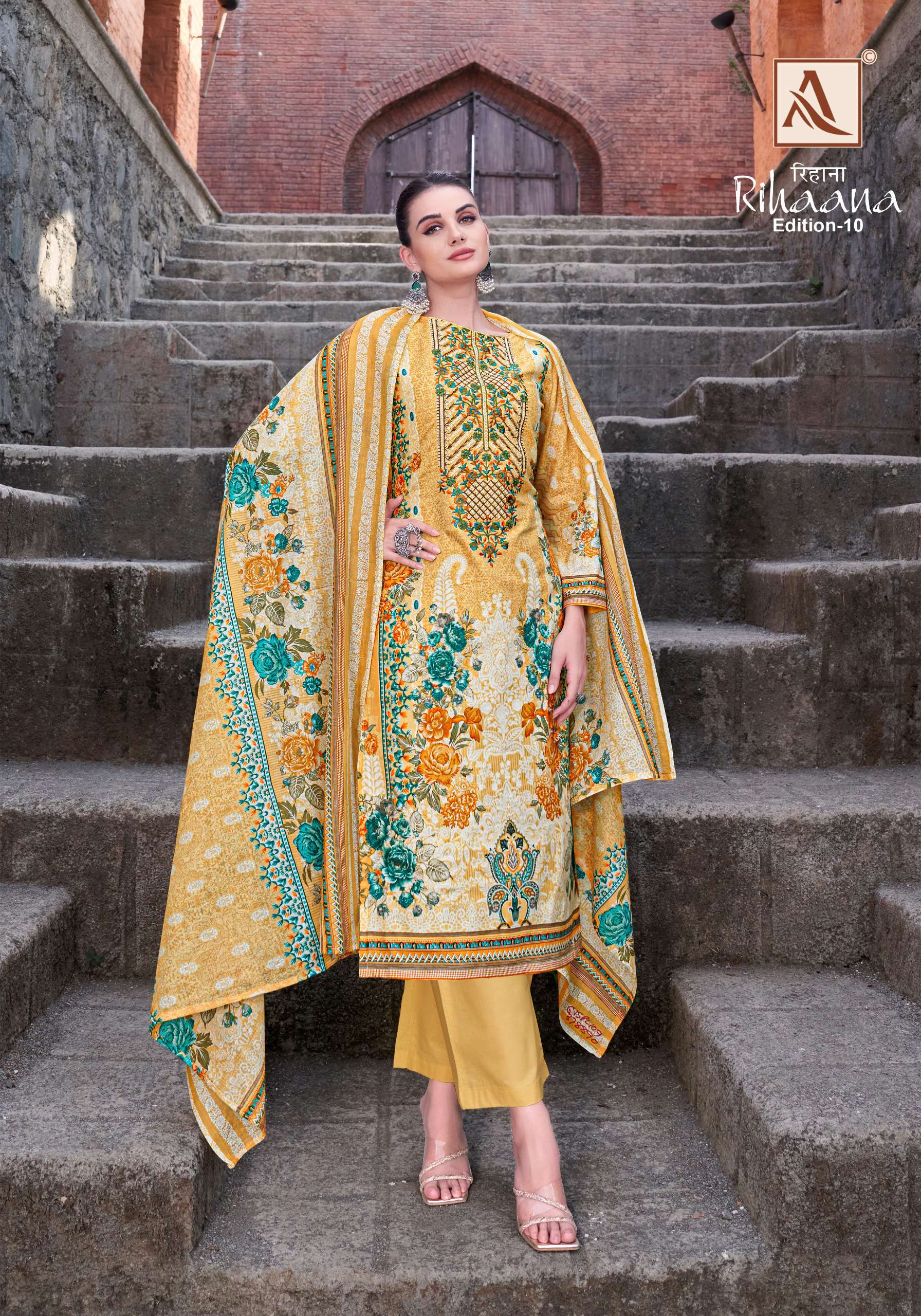 ALOK SUITS RIHAANA VOL 10 