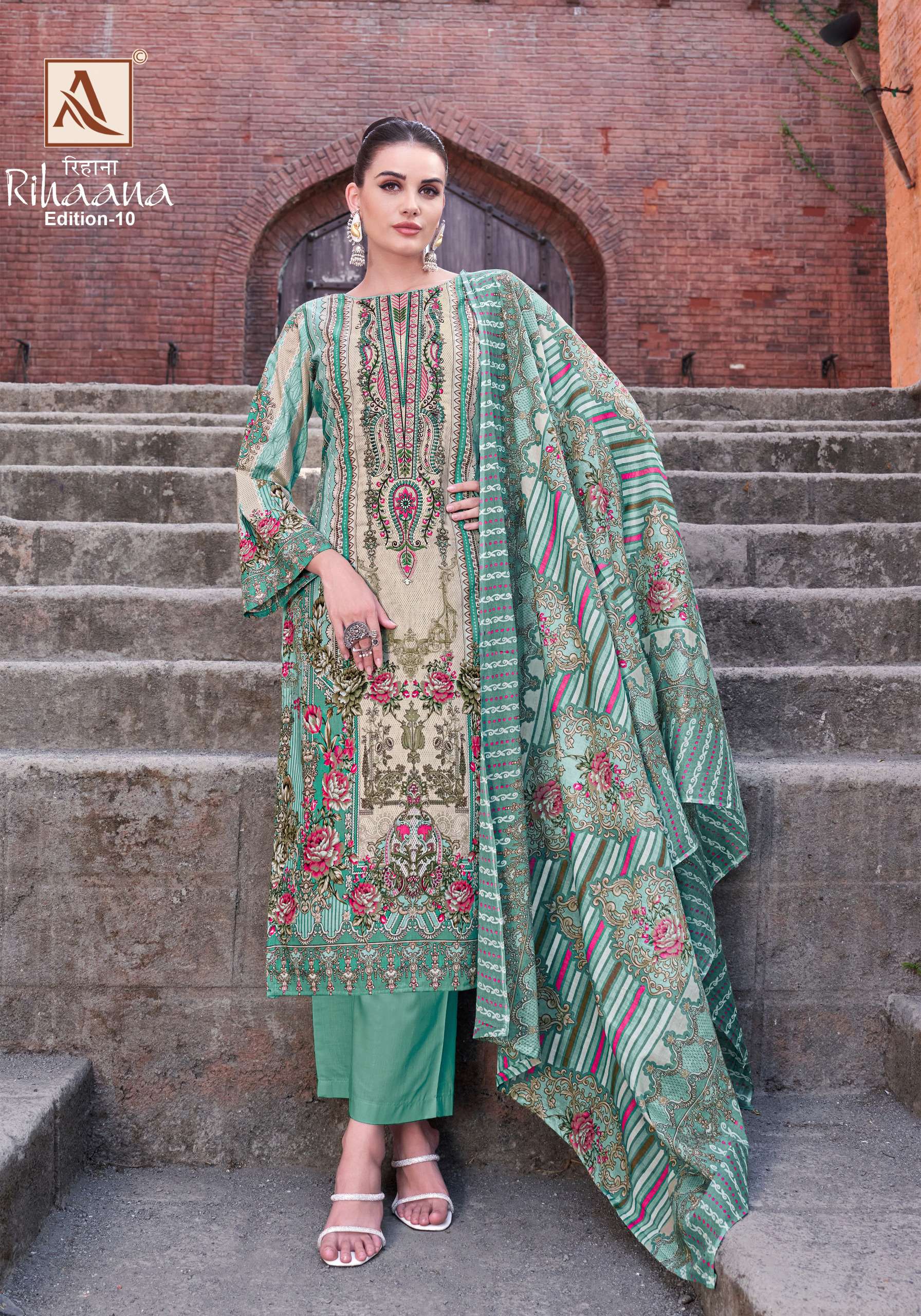ALOK SUITS RIHAANA VOL 10 