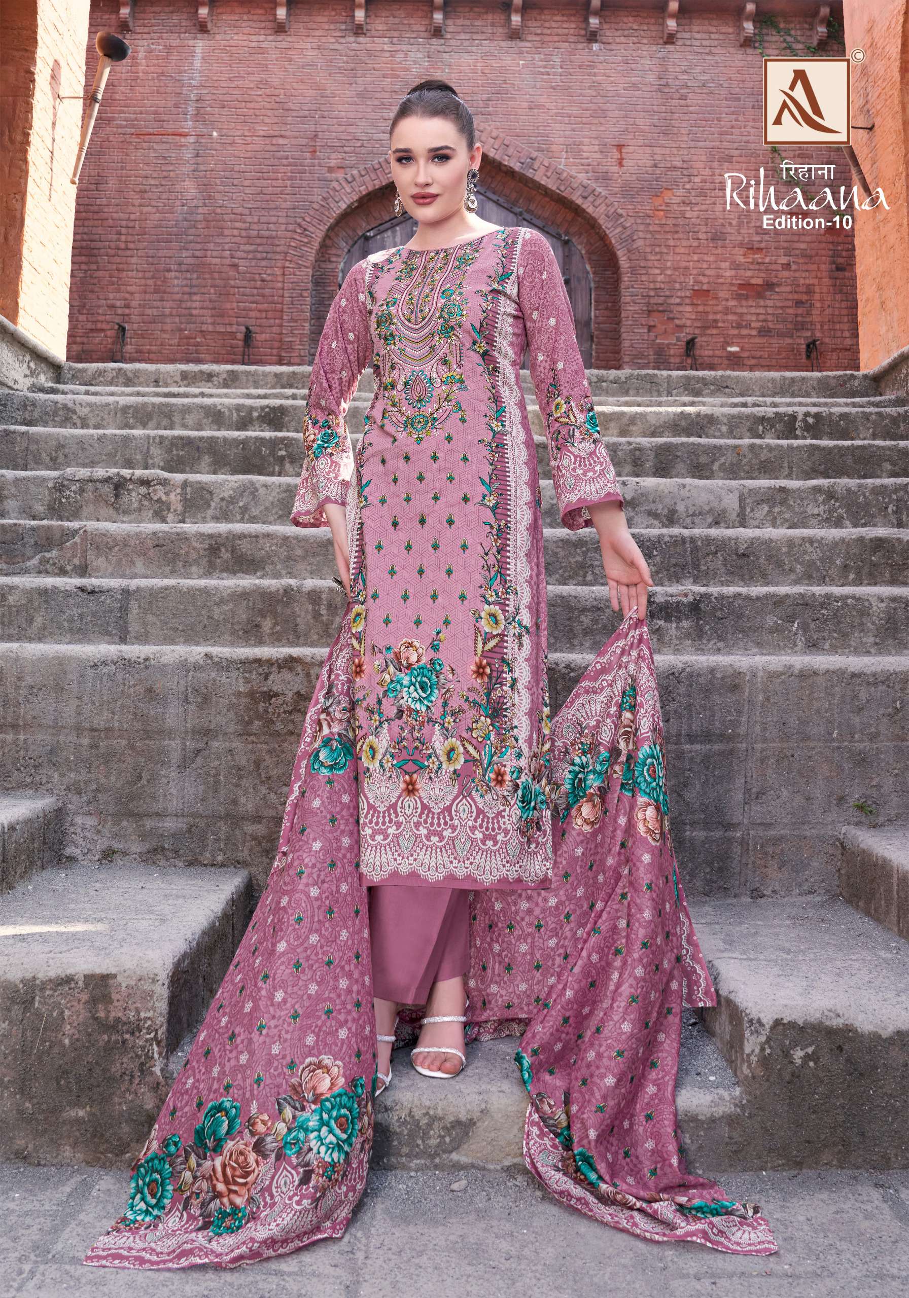 ALOK SUITS RIHAANA VOL 10 