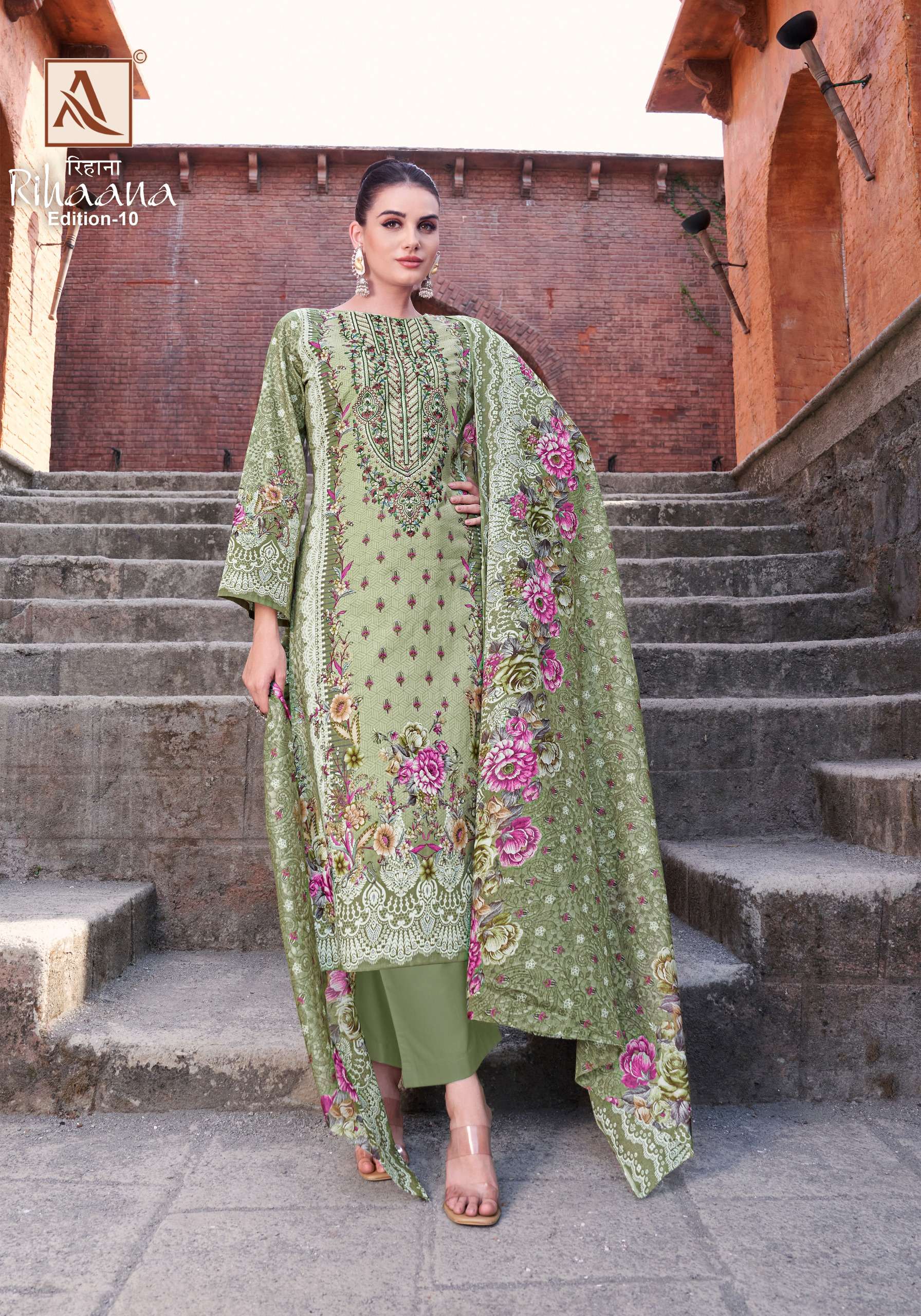 ALOK SUITS RIHAANA VOL 10 