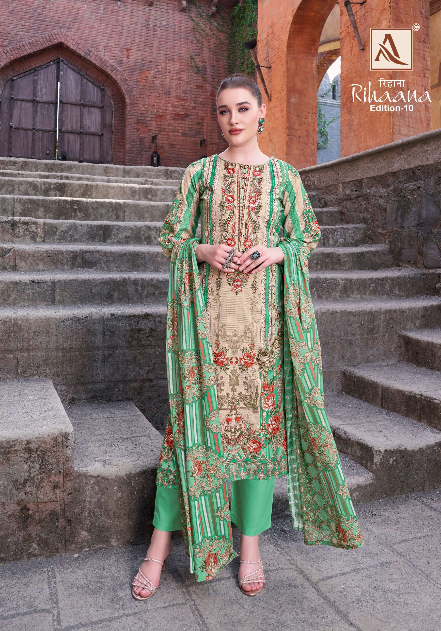 ALOK SUITS RIHAANA VOL 10 