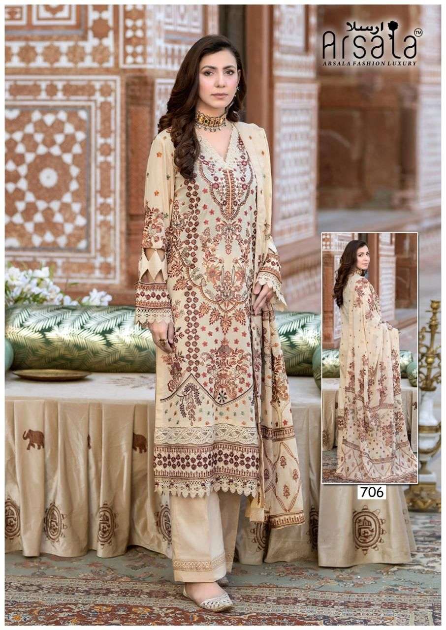 ARSALA FASHION AMIRA HEAVY COTTON LUXURY COLLECTION VOL 7 