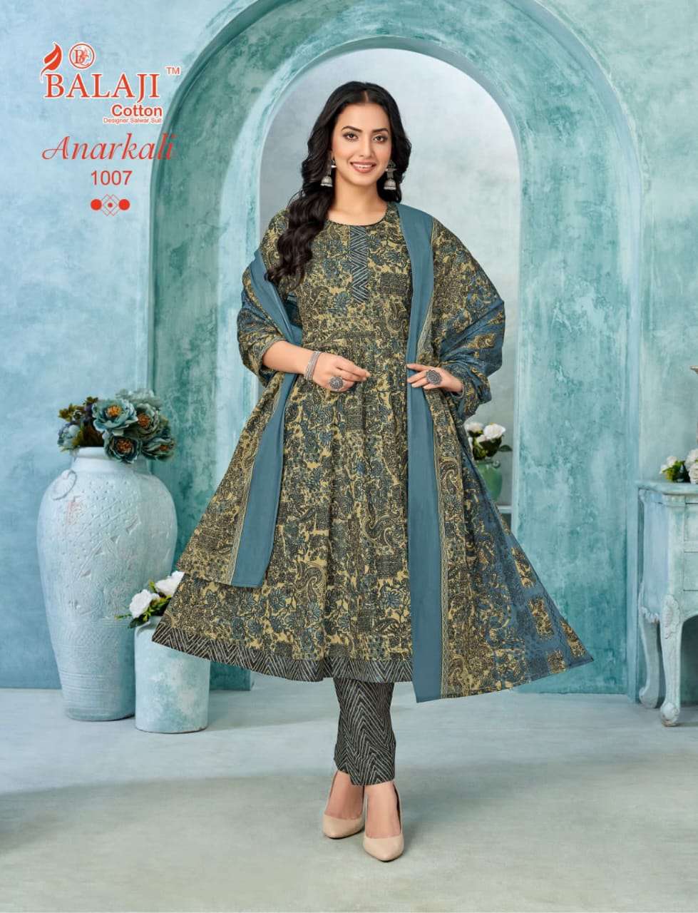 BALAJI COTTON ANARKALI 