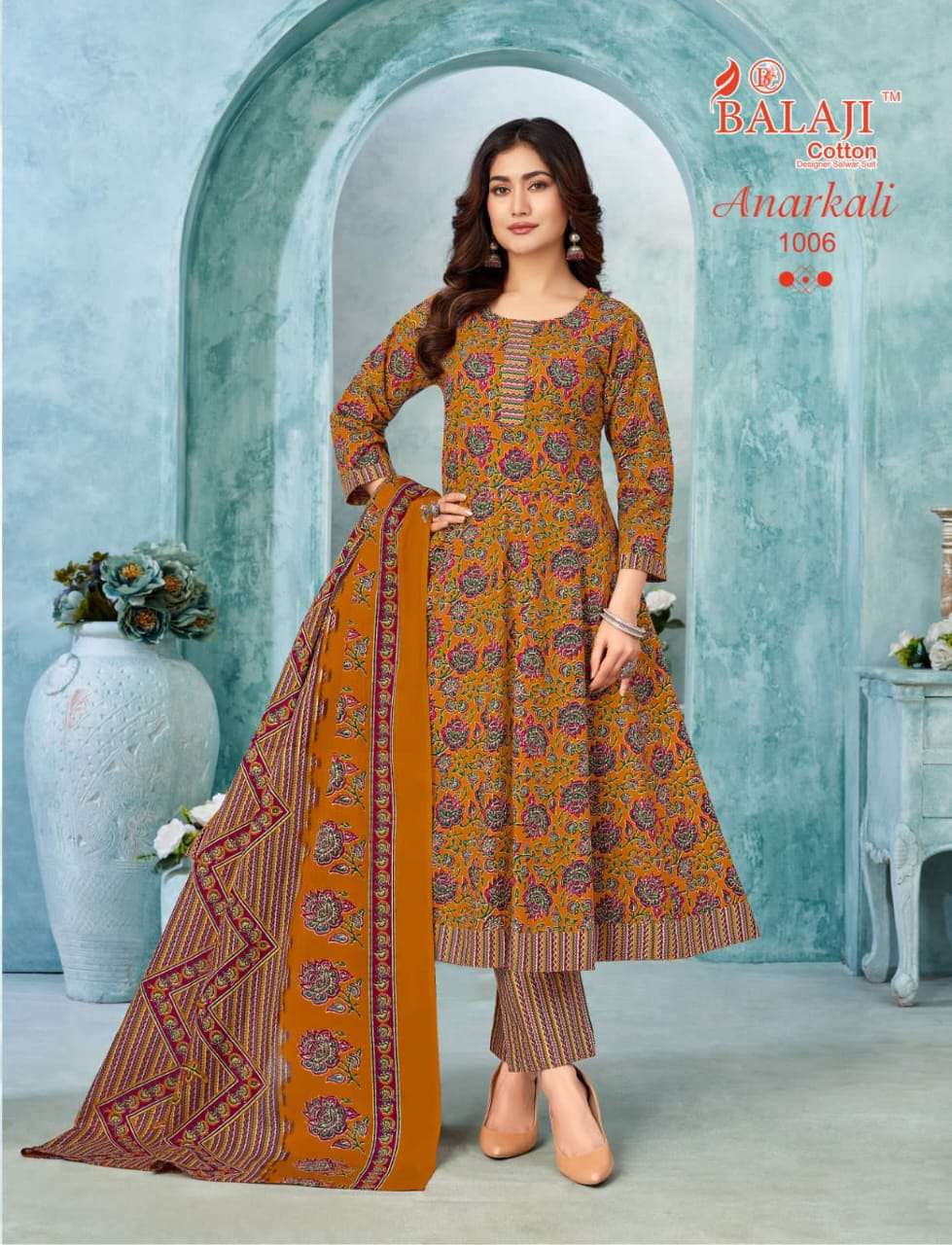 BALAJI COTTON ANARKALI 