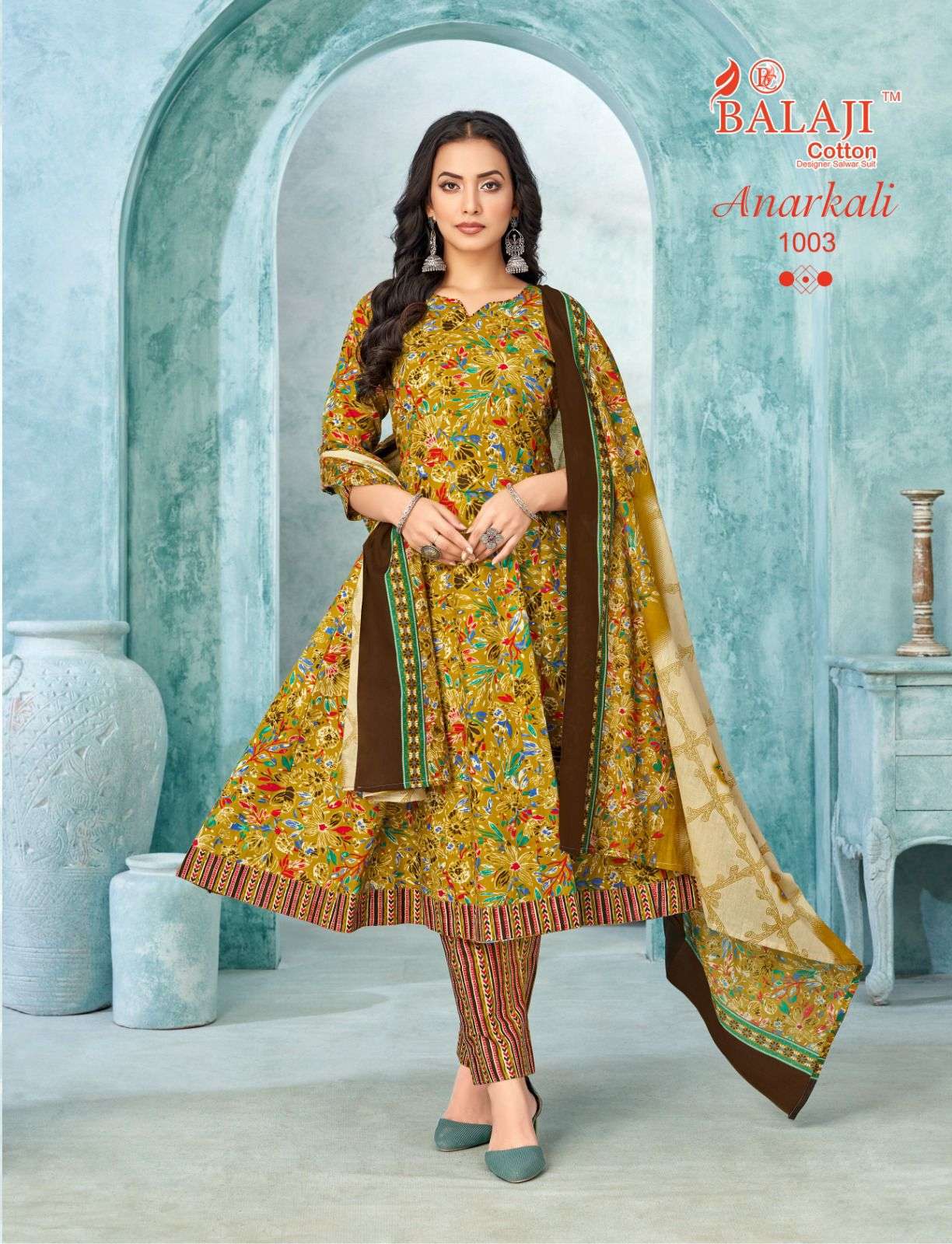BALAJI COTTON ANARKALI 