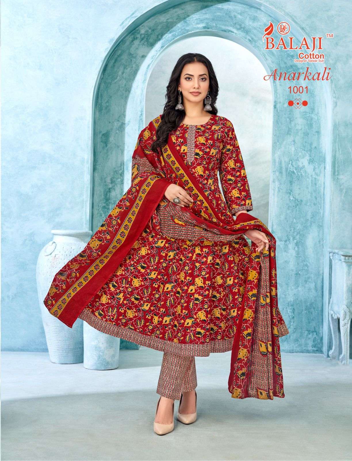 BALAJI COTTON ANARKALI 