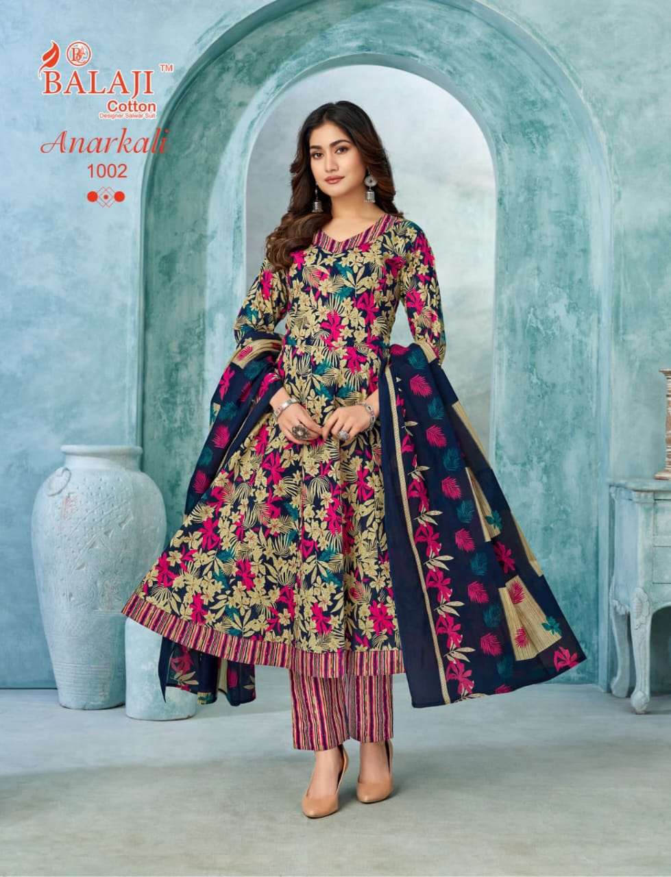 BALAJI COTTON ANARKALI 