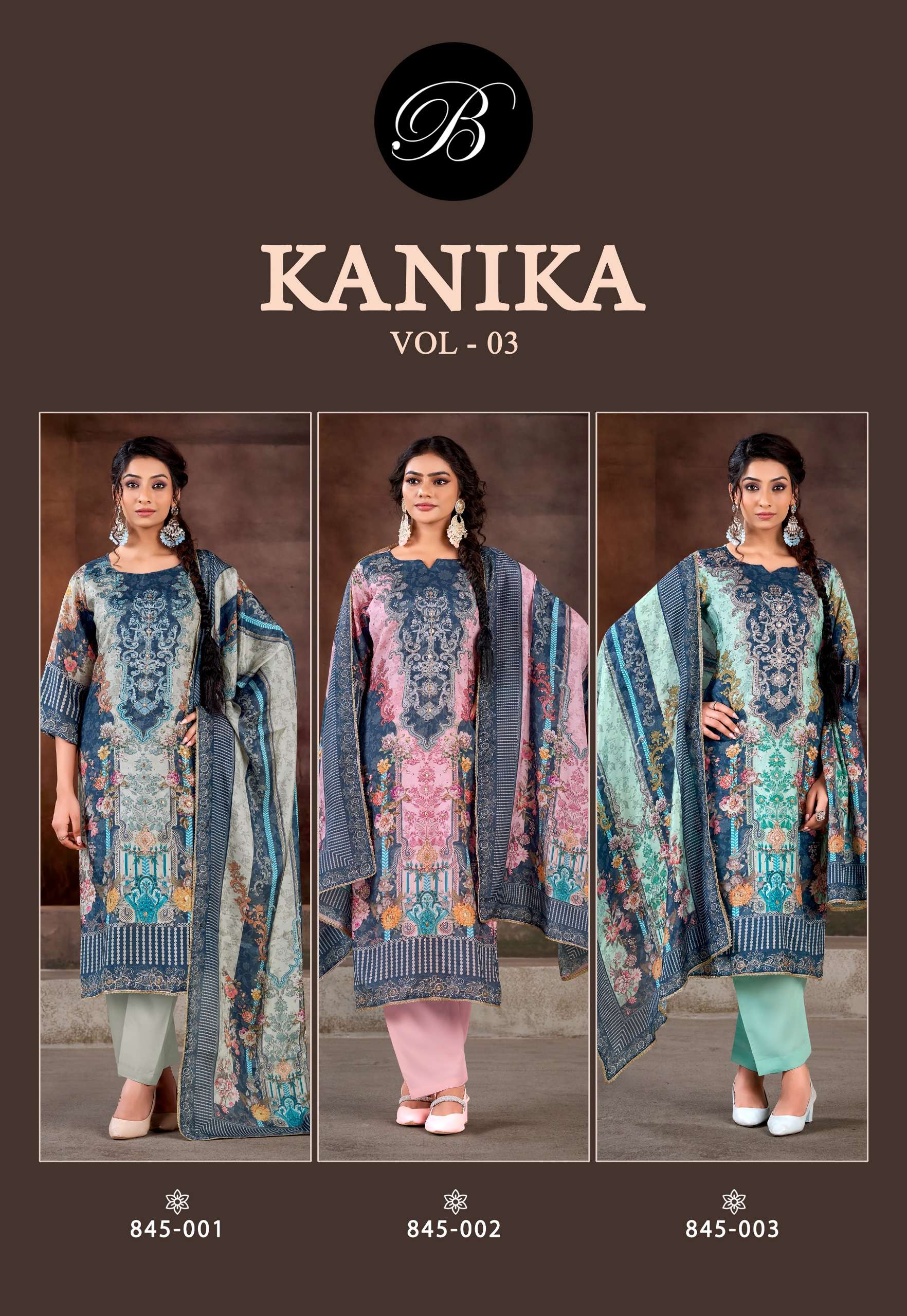 BELLIZA DESIGNER STUDIO KANIKA VOL 3