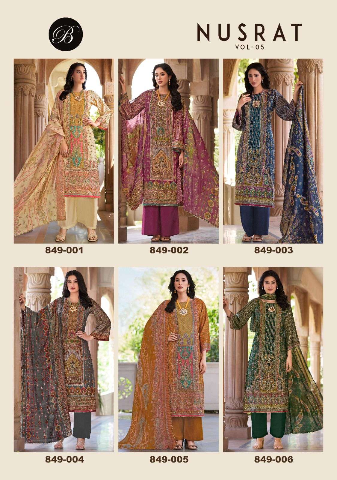 BELLIZA DESIGNER STUDIO NUSRAT VOL 5
