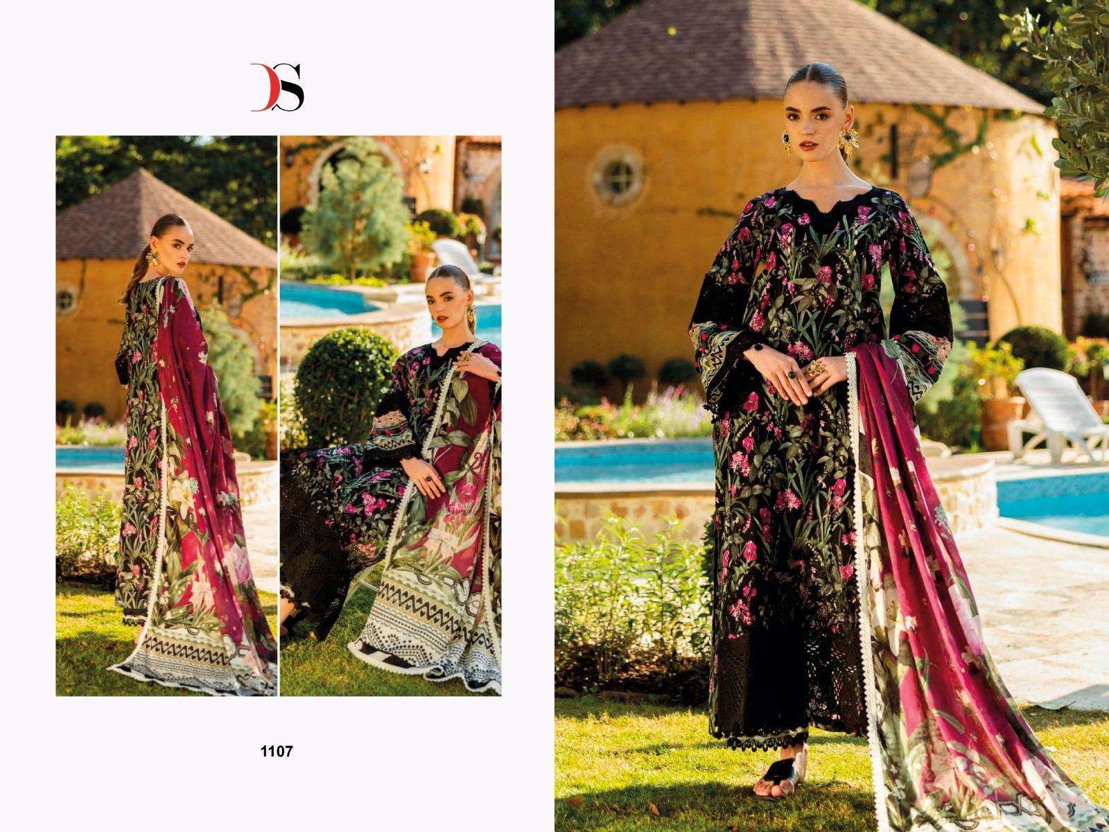 DEEPSY SUITS ELAF CHIKANKARI PREMIUM LAWN 26