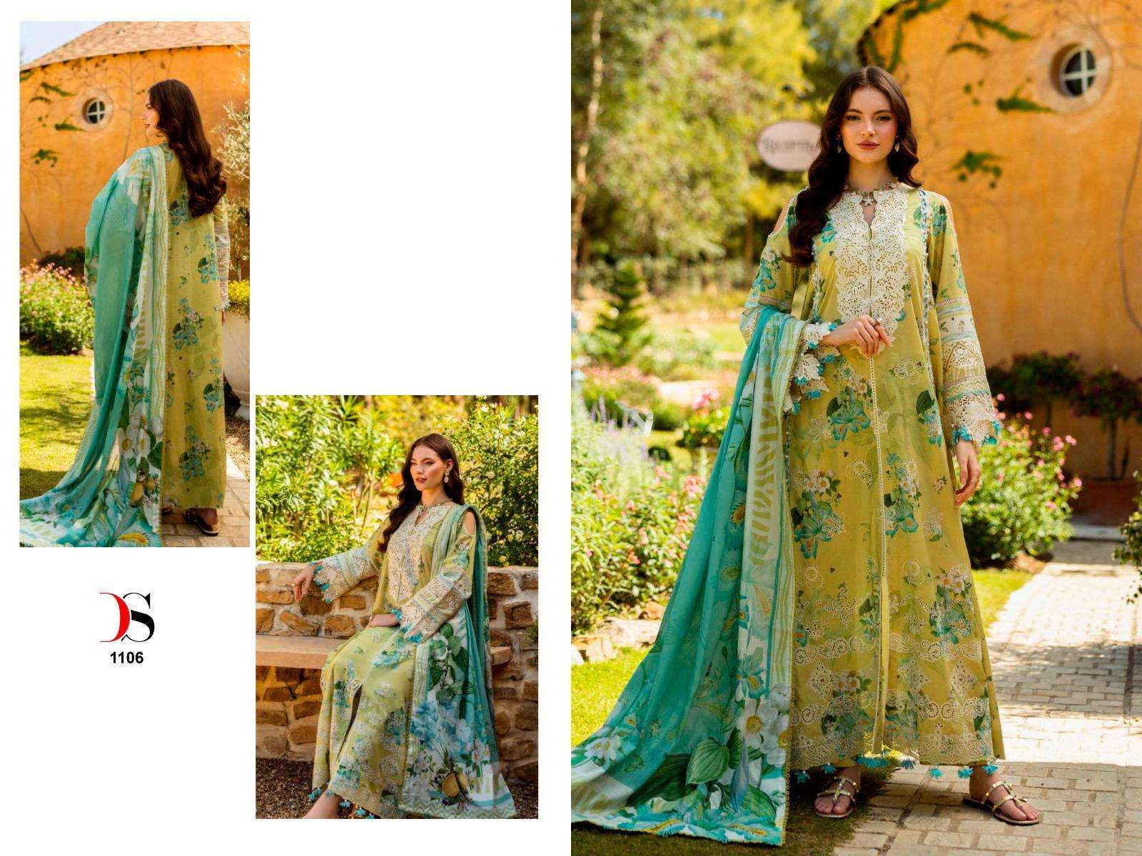 DEEPSY SUITS ELAF CHIKANKARI PREMIUM LAWN 26