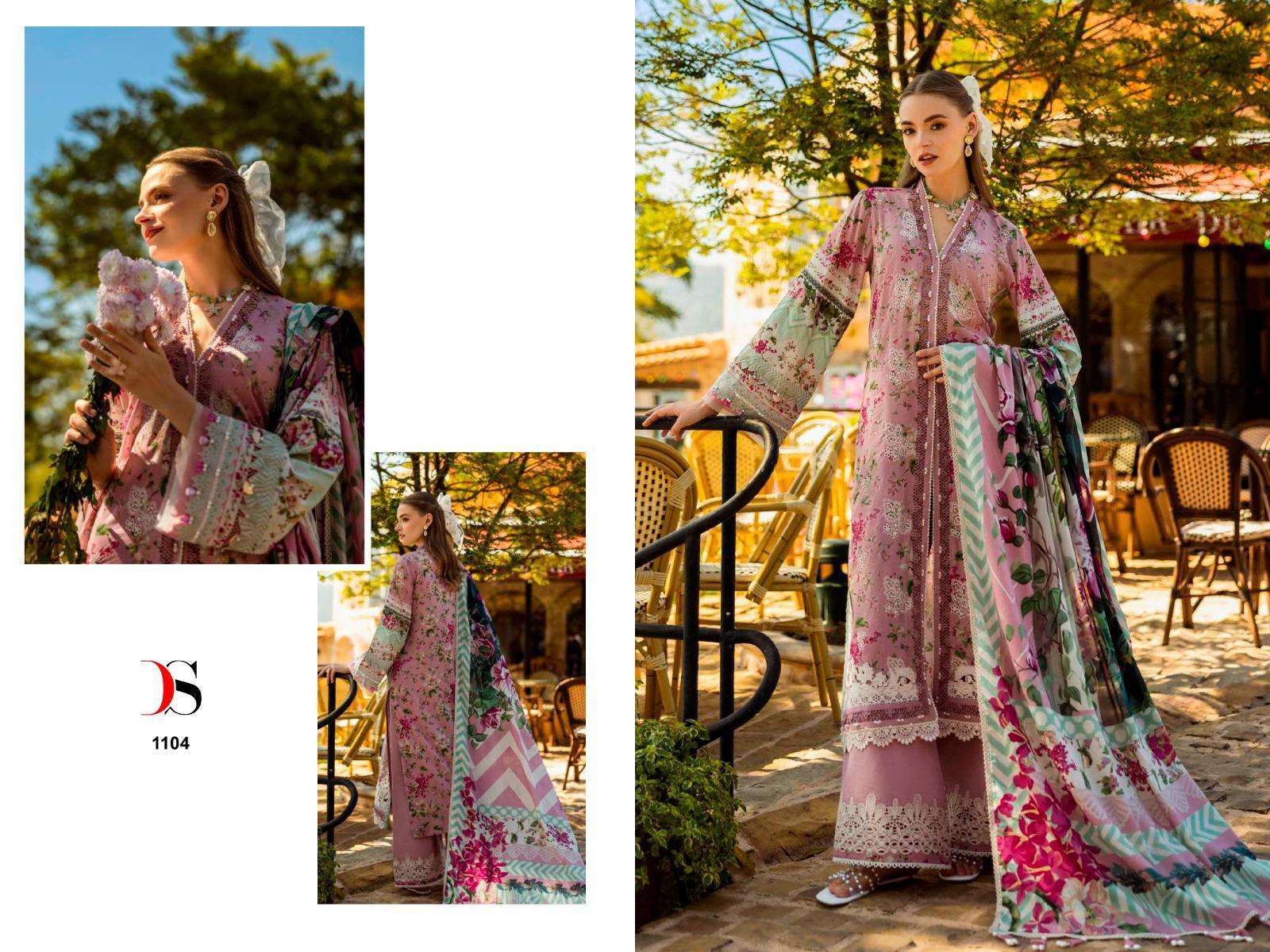 DEEPSY SUITS ELAF CHIKANKARI PREMIUM LAWN 26