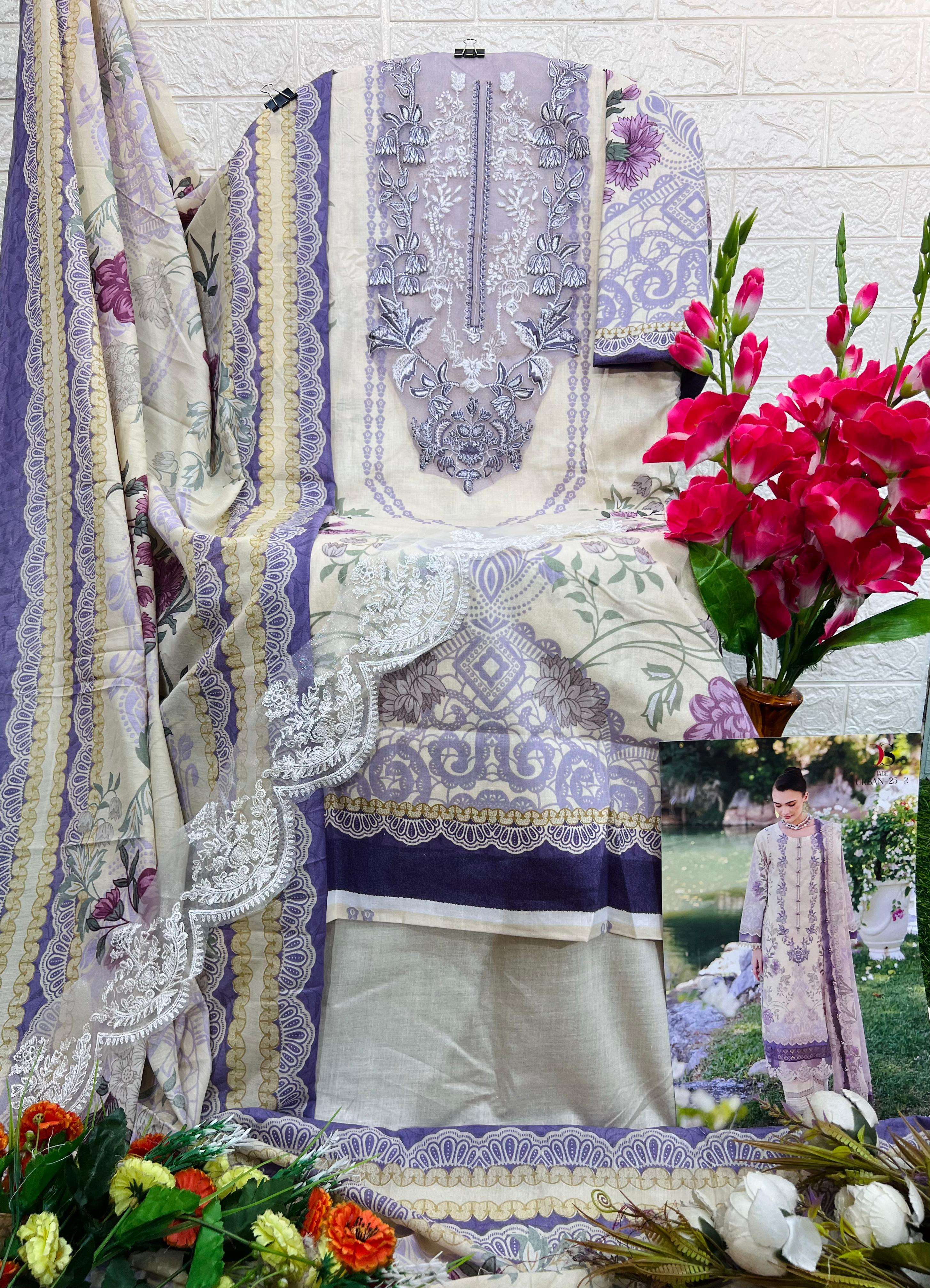 DEEPSY SUITS JADE URBAN LAWN 25 VOL 2