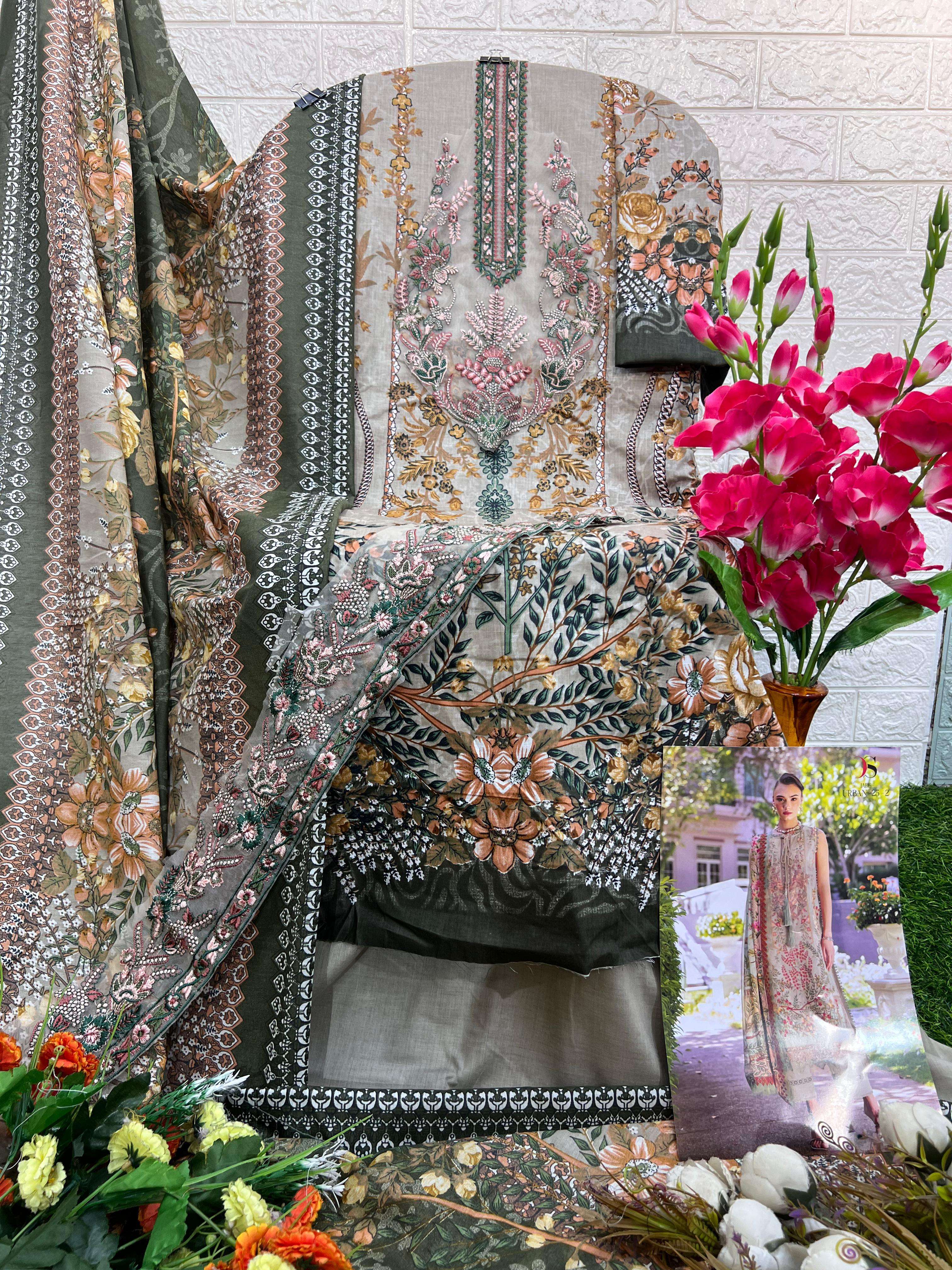 DEEPSY SUITS JADE URBAN LAWN 25 VOL 2