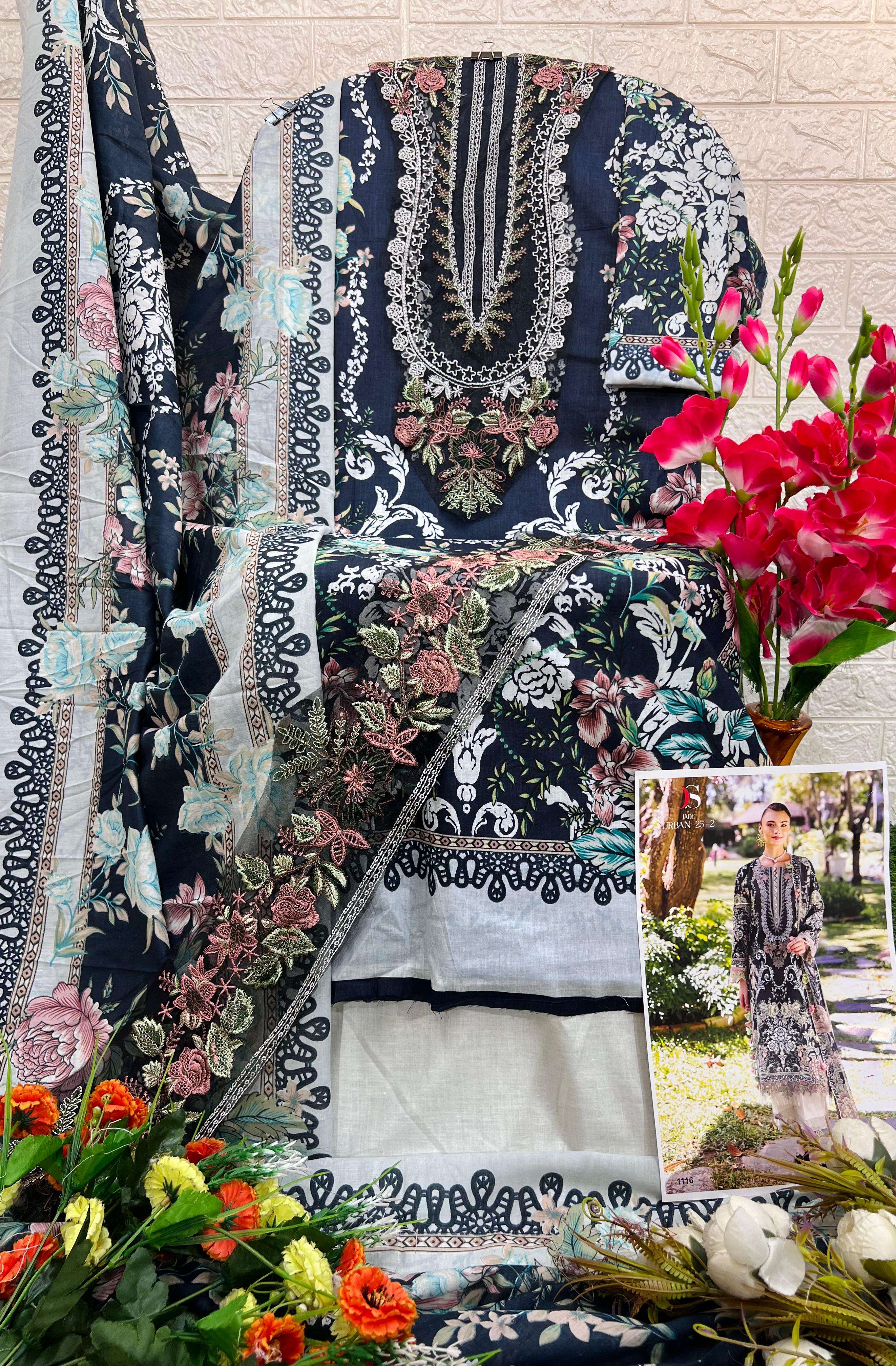 DEEPSY SUITS JADE URBAN LAWN 25 VOL 2