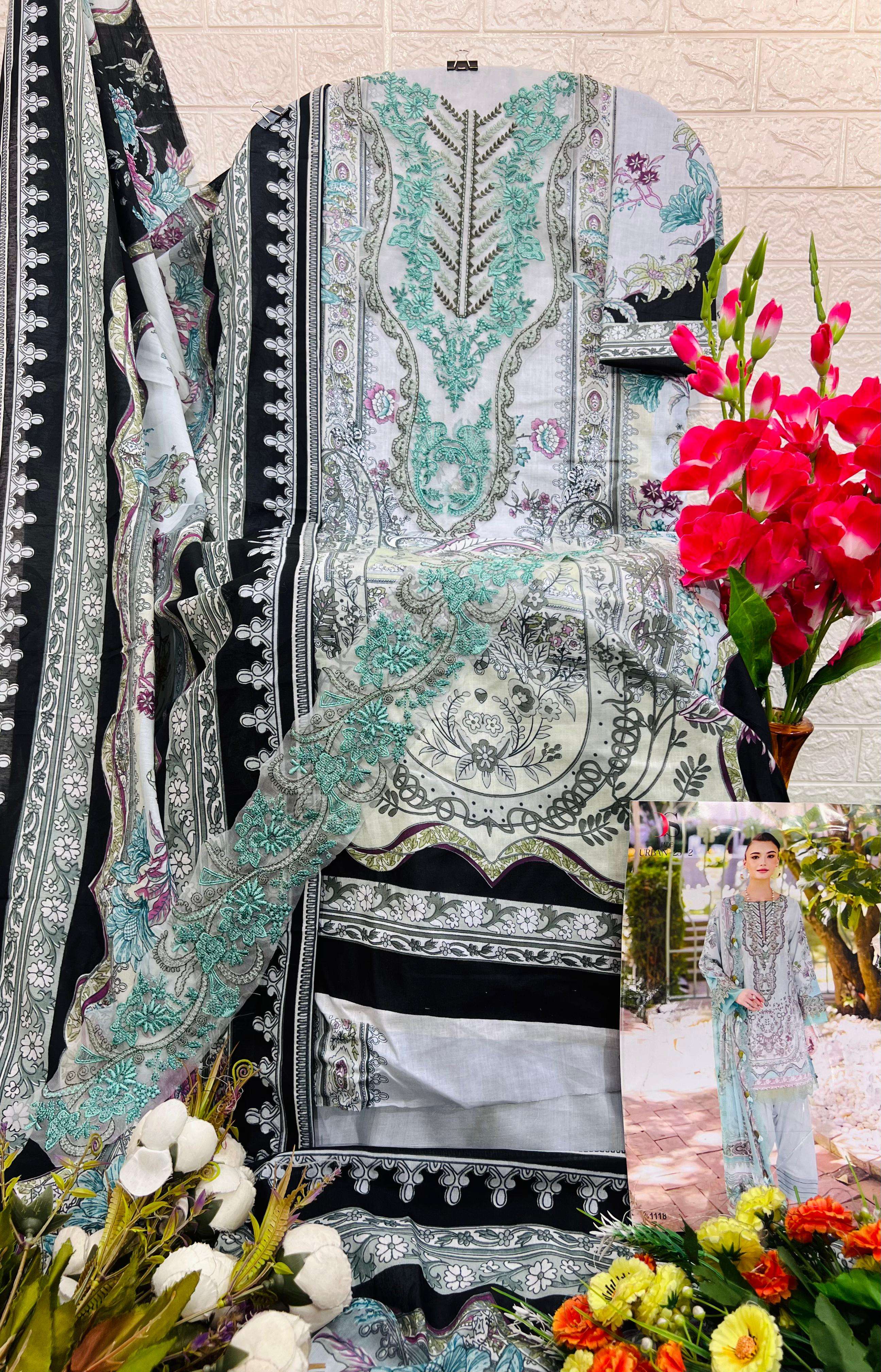 DEEPSY SUITS JADE URBAN LAWN 25 VOL 2