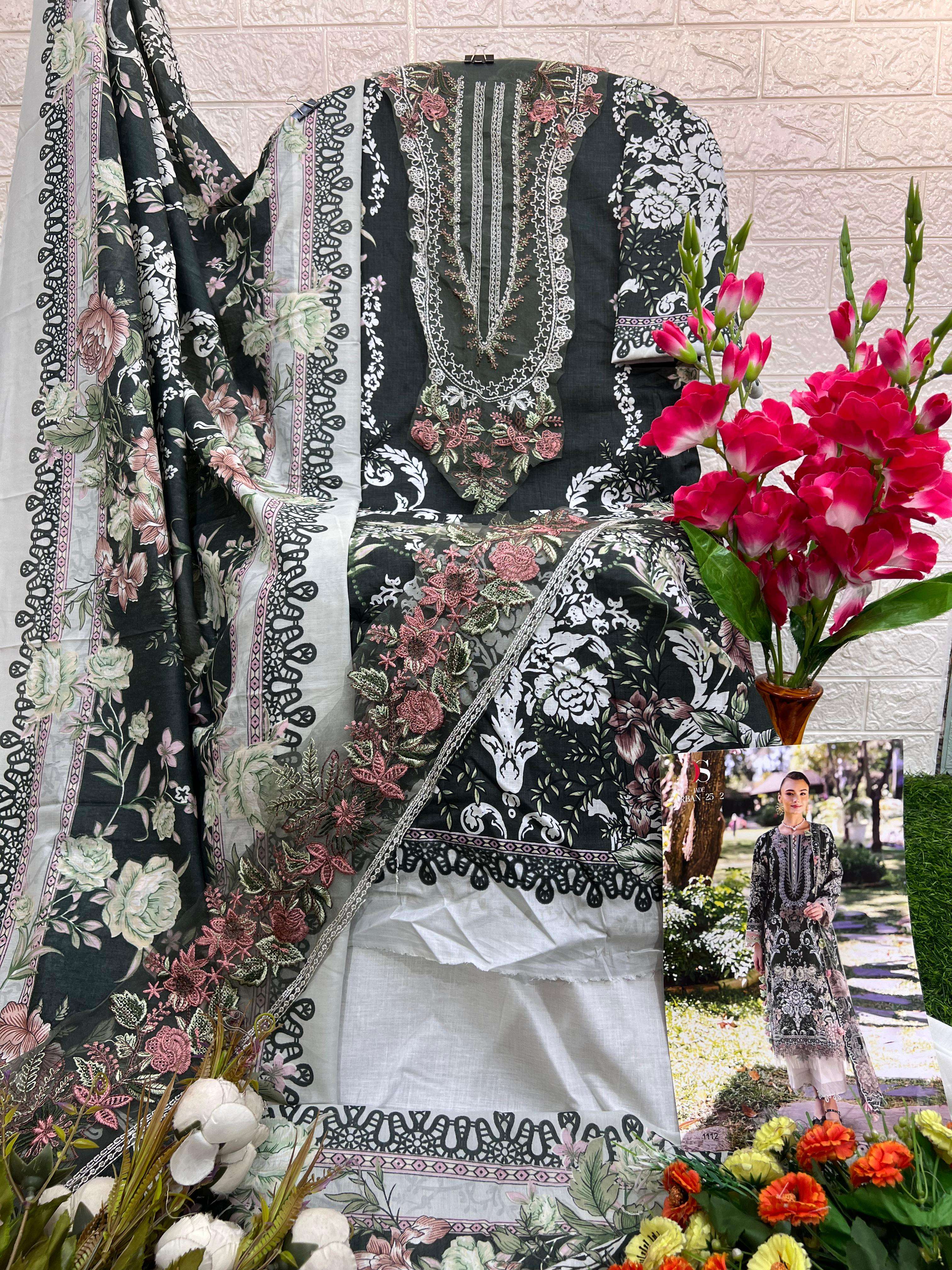 DEEPSY SUITS JADE URBAN LAWN 25 VOL 2