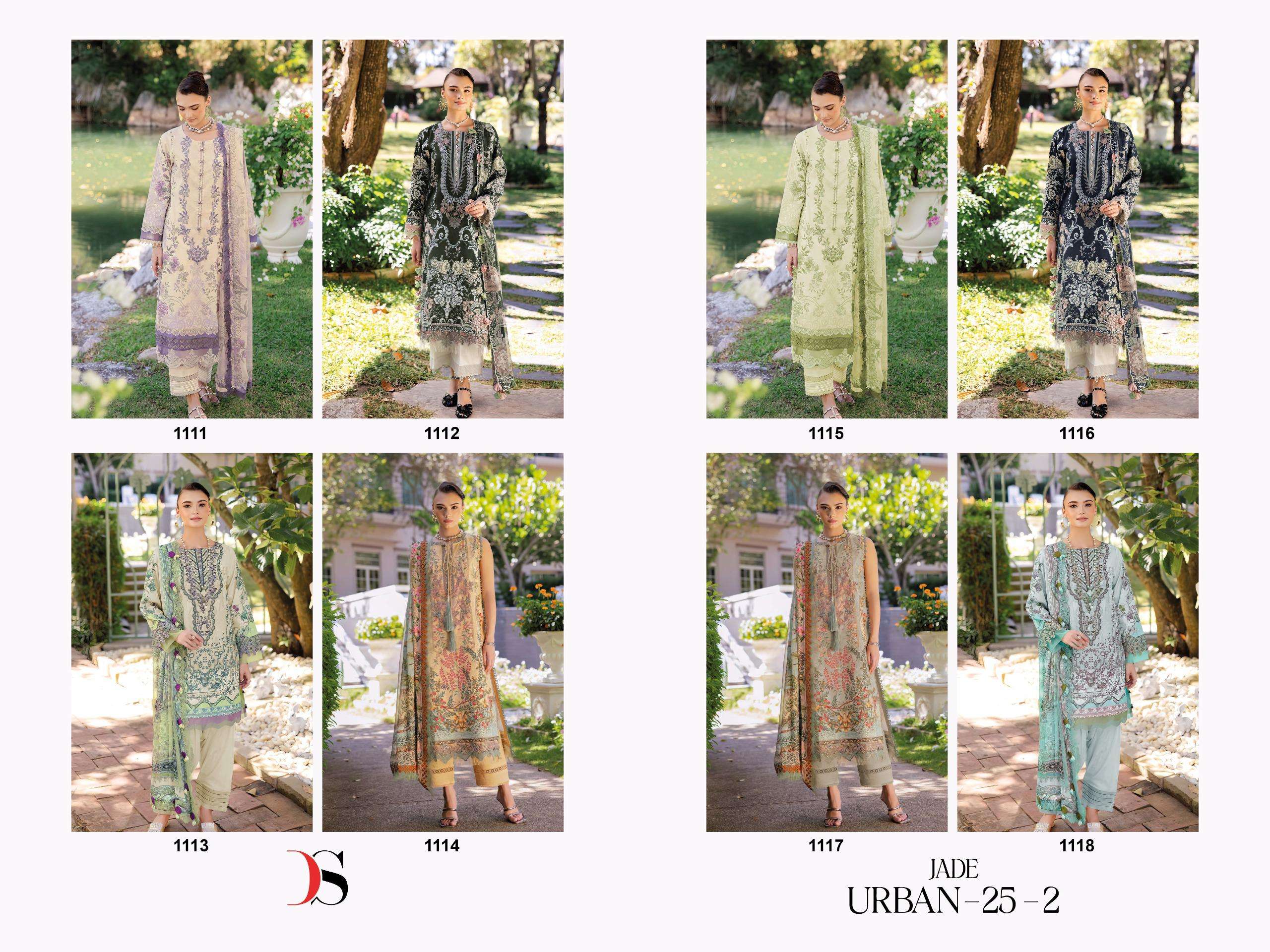 DEEPSY SUITS JADE URBAN LAWN 25 VOL 2