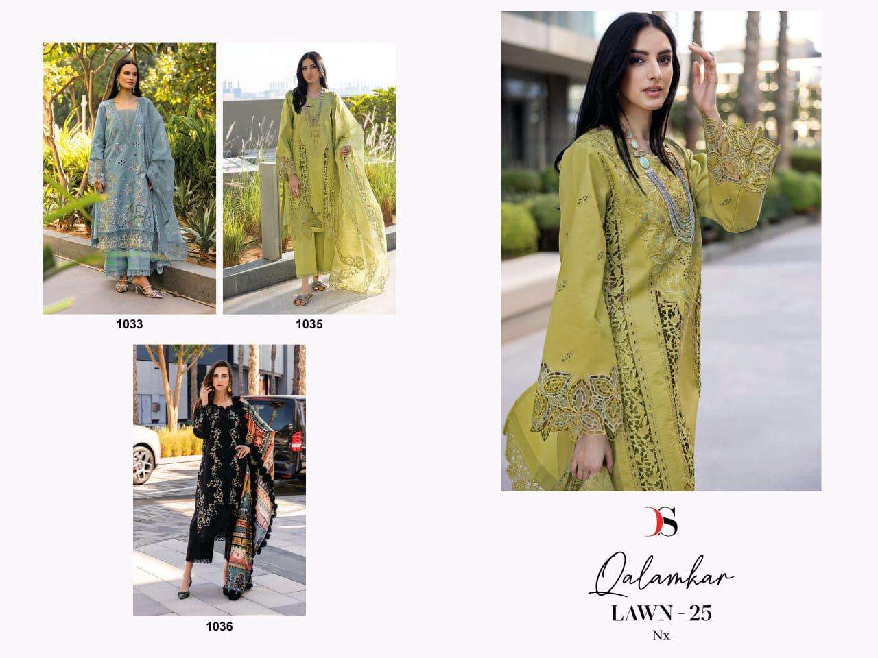 DEEPSY SUITS QALAMKAR LAWN 25 NX