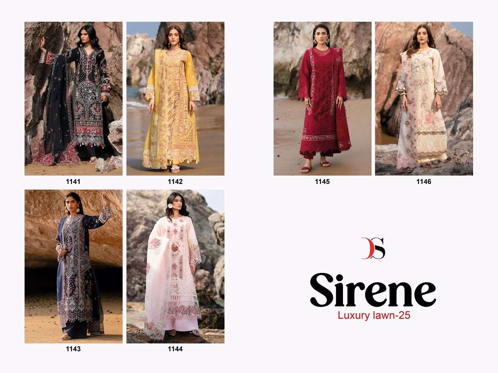 DEEPSY SUITS SIRENE LUXURY LAWN 25 