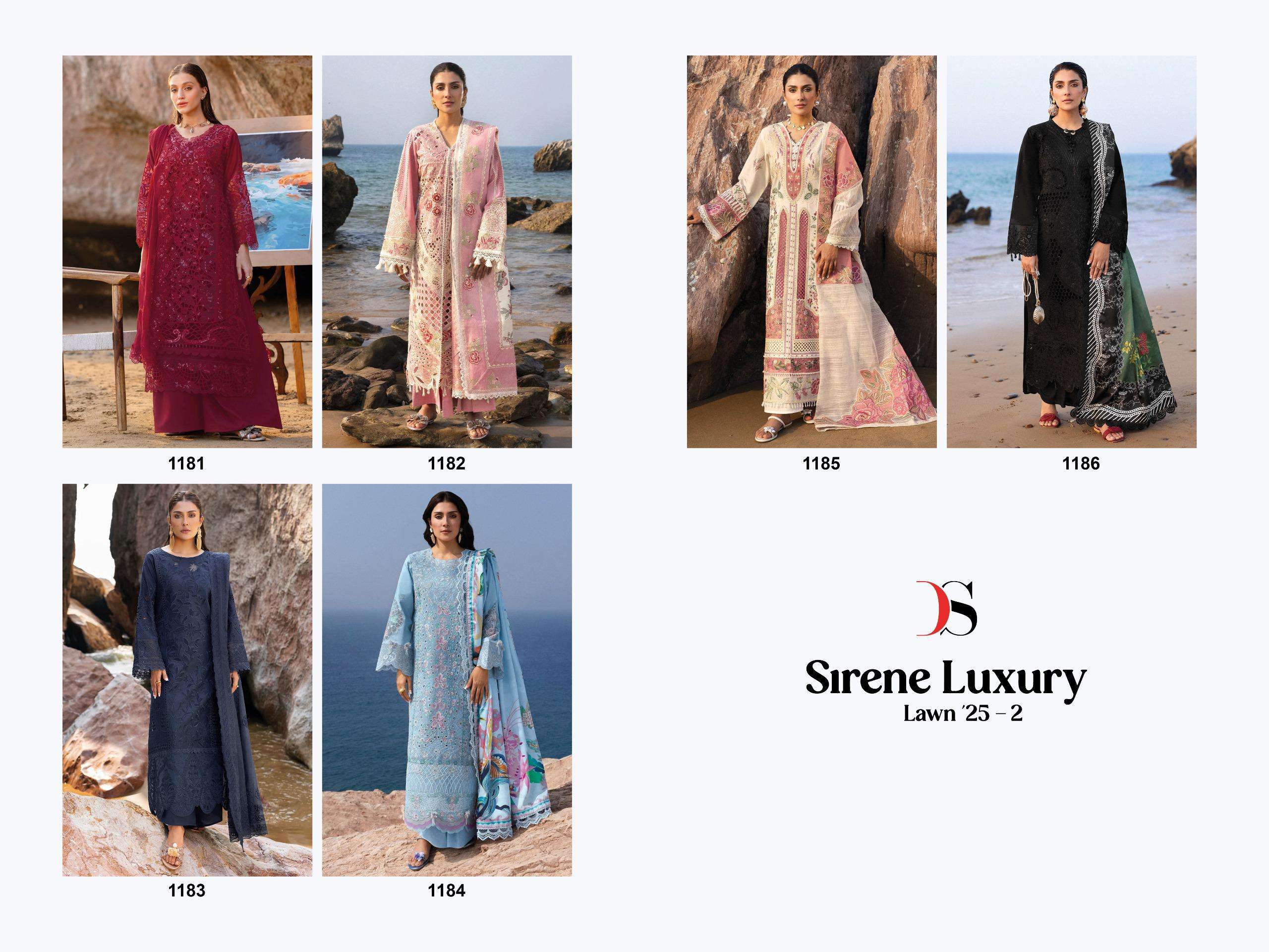 DEEPSY SUITS SIRENE LUXURY LAWN 25 VOL 2 