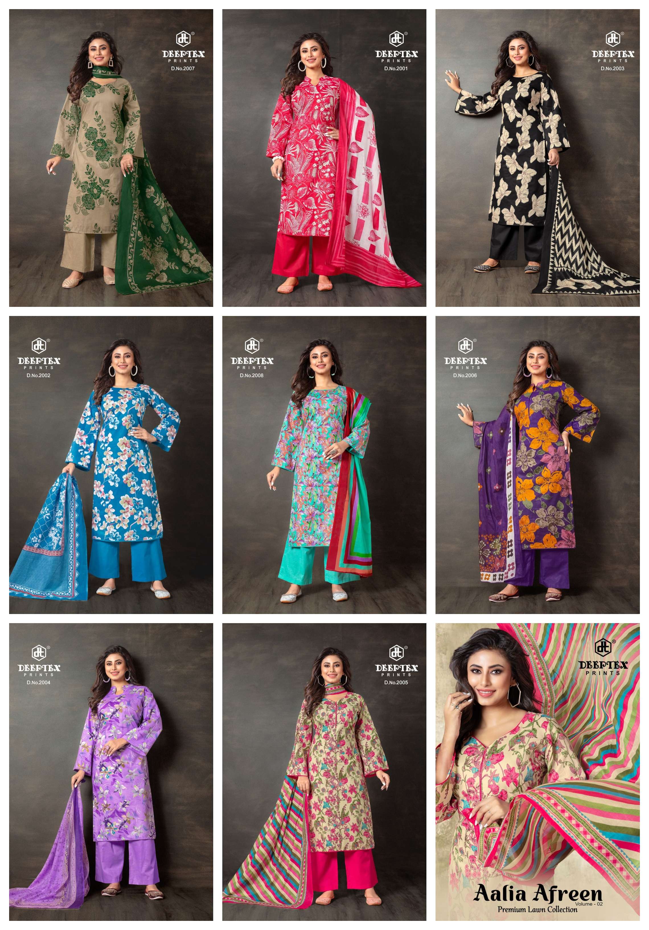 DEEPTEX PRINTS AALIA AFREEN VOL 2