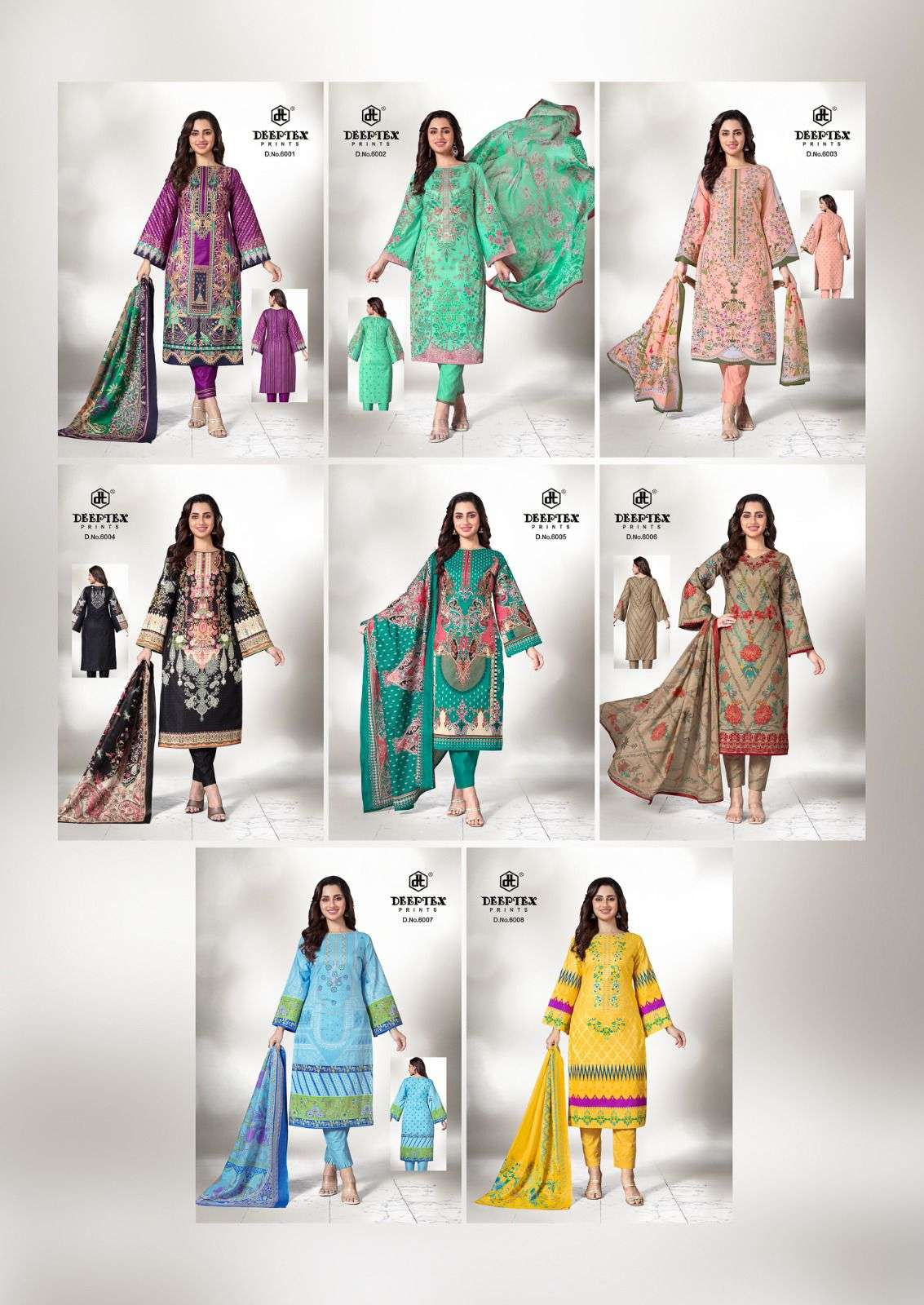 DEEPTEX PRINTS ROOHI ZARA VOL 6