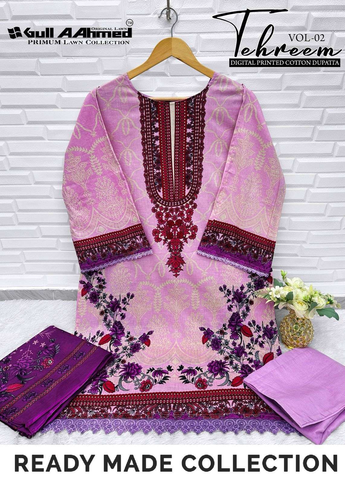 GULL AAHMED TEHREEM VOL 2 READY MADE COLLECTION
