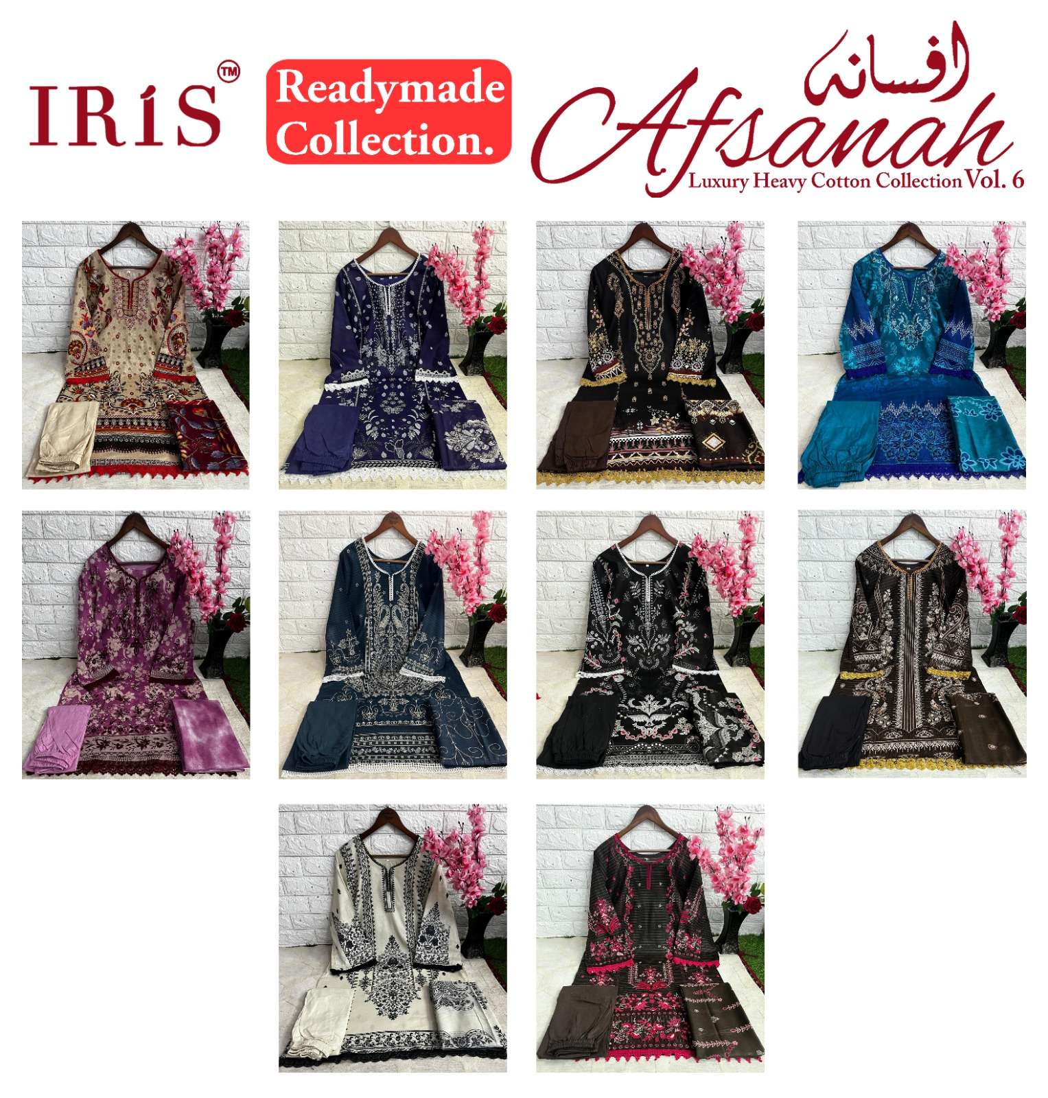 IRIS AFSANAH VOL 6 READY MADE COLLECTION