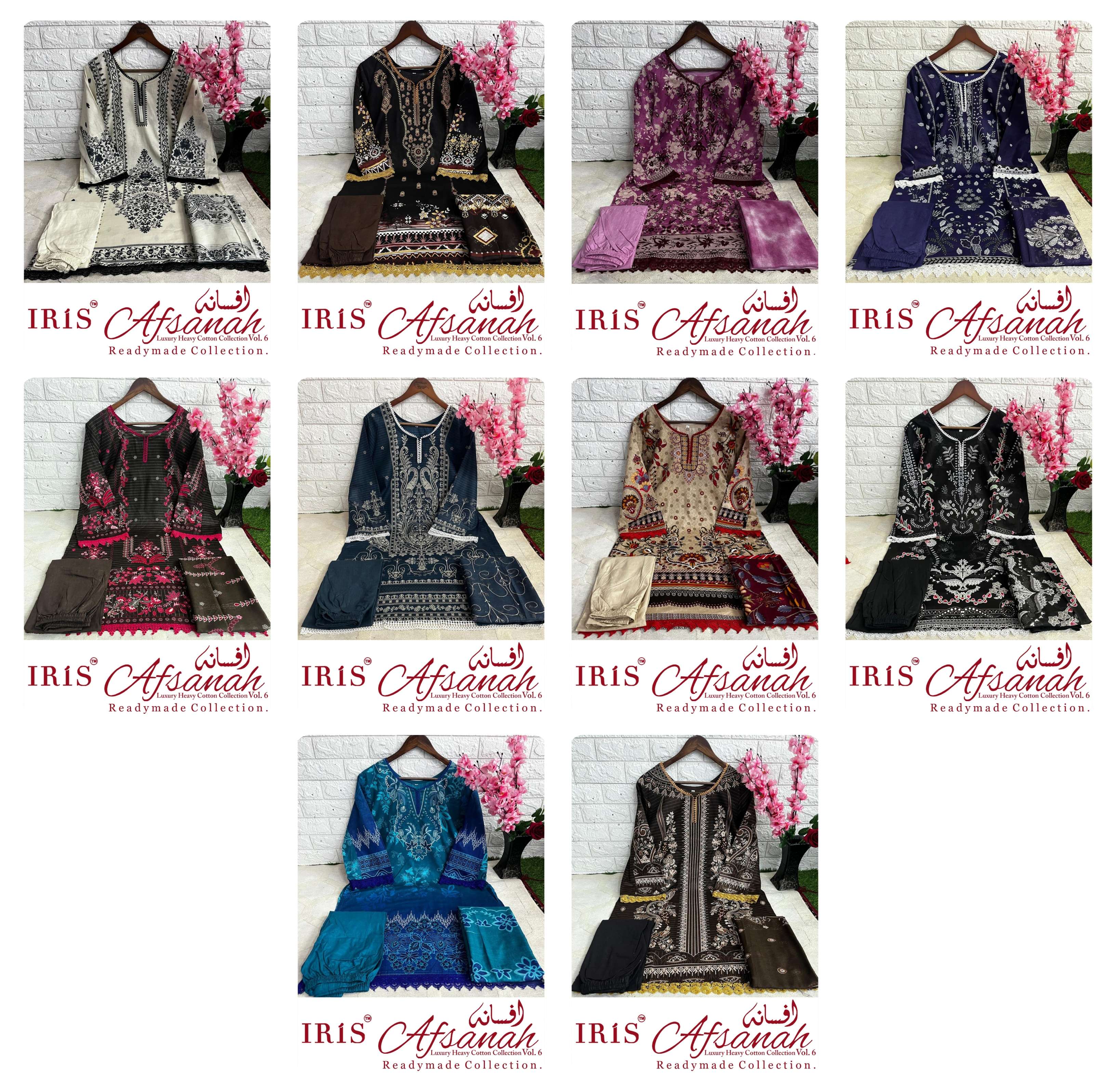 IRIS AFSANAH VOL 6 READY MADE COLLECTION