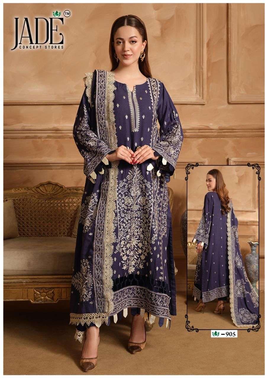 JADE CRIMSON EXCLUSIVE HEAVY LAWN COLLECTION VOL 9 READY MADE COLLECTION