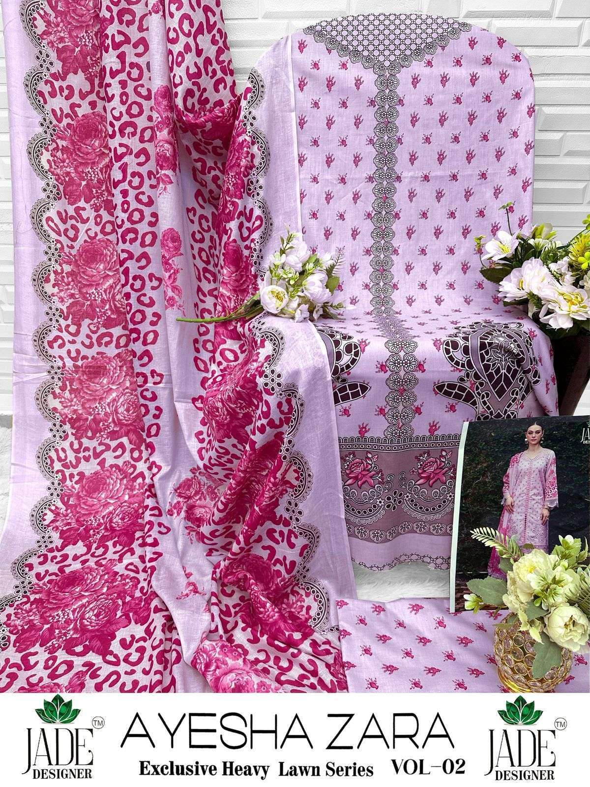 JADE DESIGNER AYESHA ZARA VOL 2 