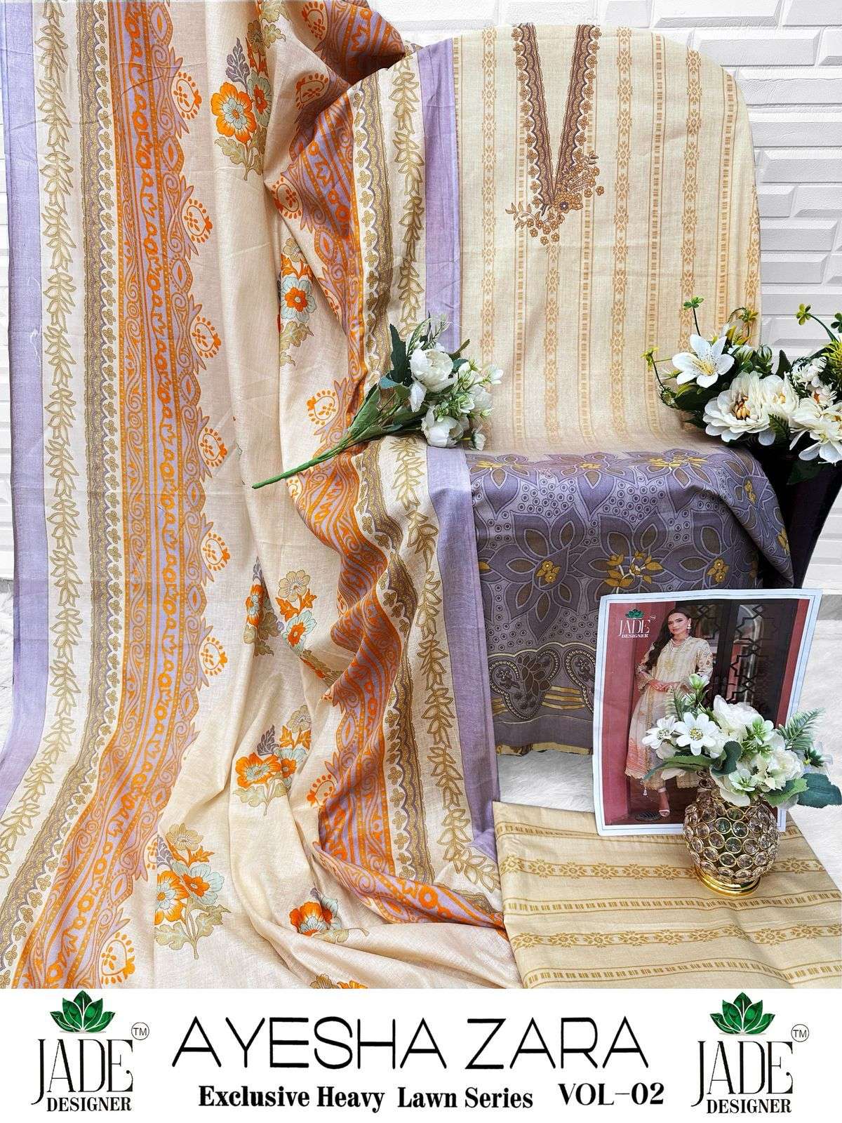JADE DESIGNER AYESHA ZARA VOL 2 