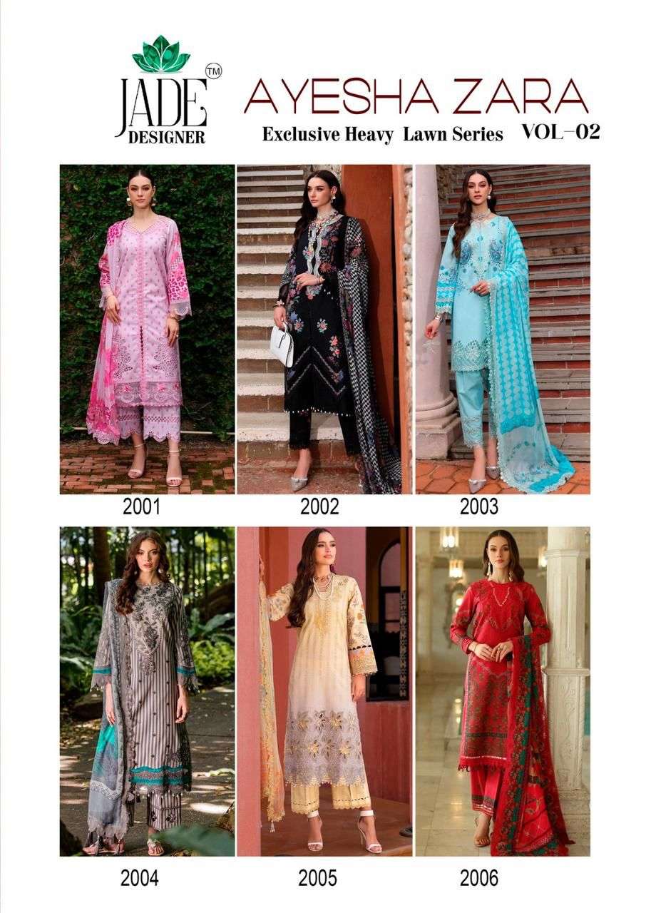 JADE DESIGNER AYESHA ZARA VOL 2 