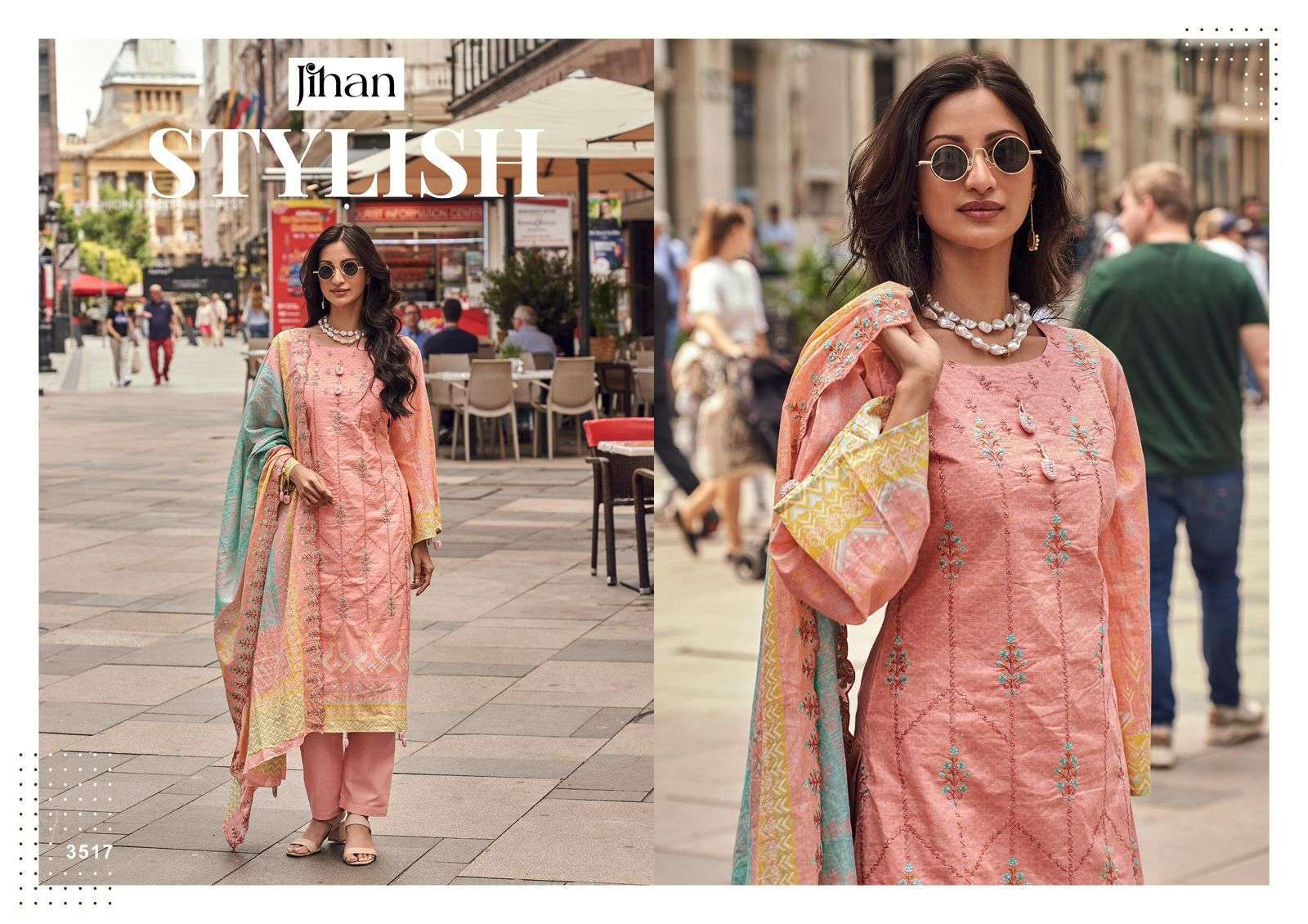 JIHAN BIN SAEED VOL 14 READY MADE LAWN COLLECTION 