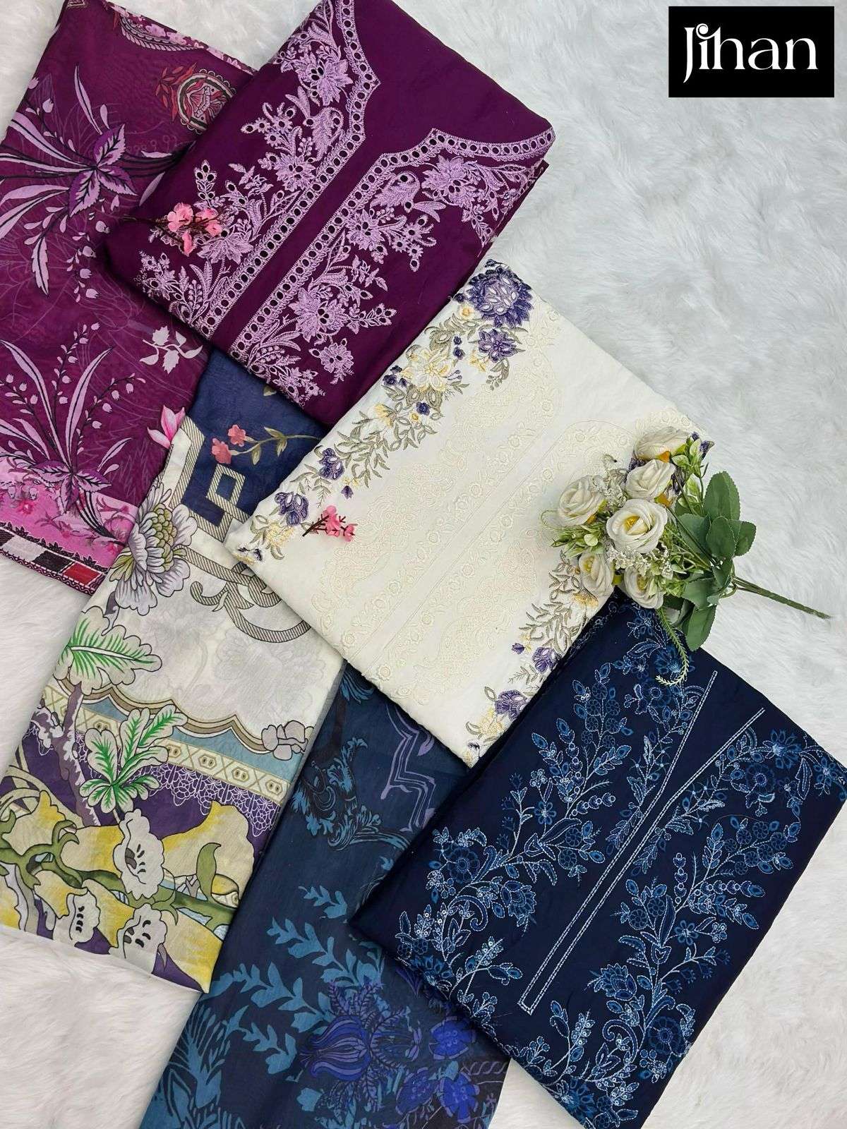 JIHAN FIRDOUS OMBRE LAWN COLLECTION VOL 3 