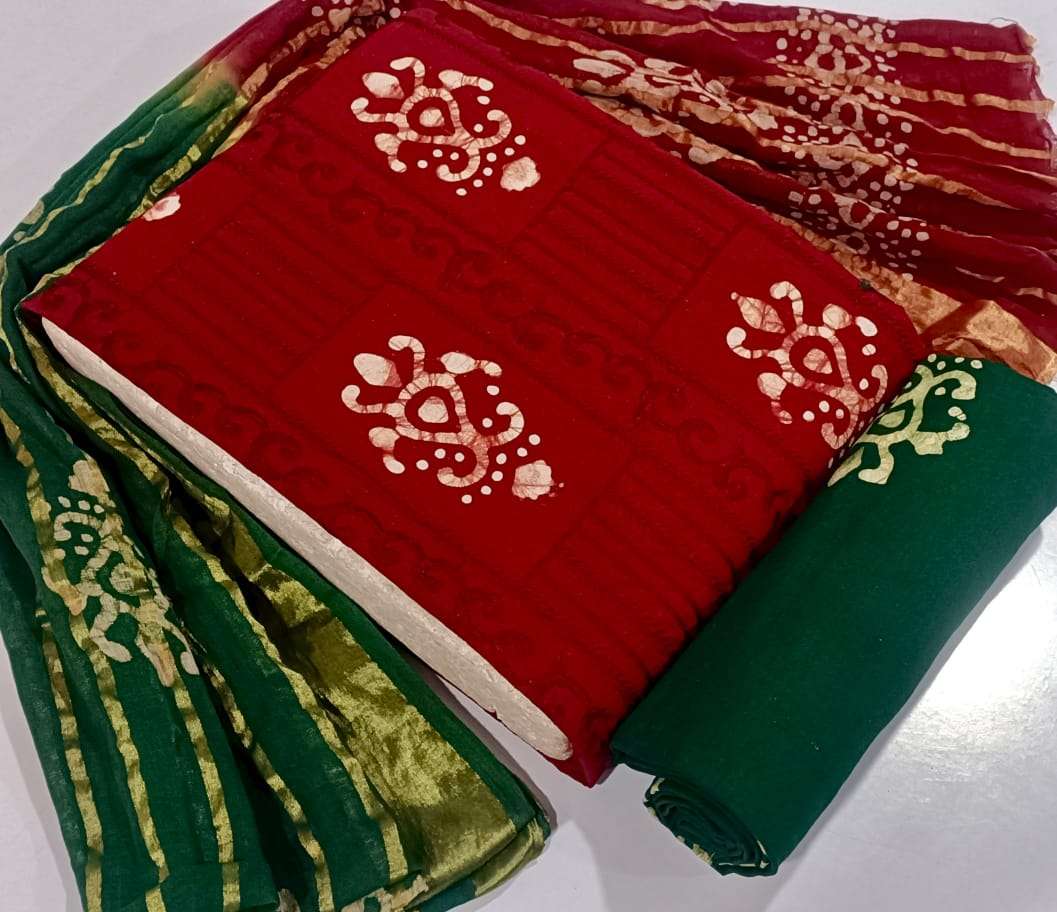 JJ CREATION PREMIUM COTTON WORK BATIK SUITS EDITION 19 